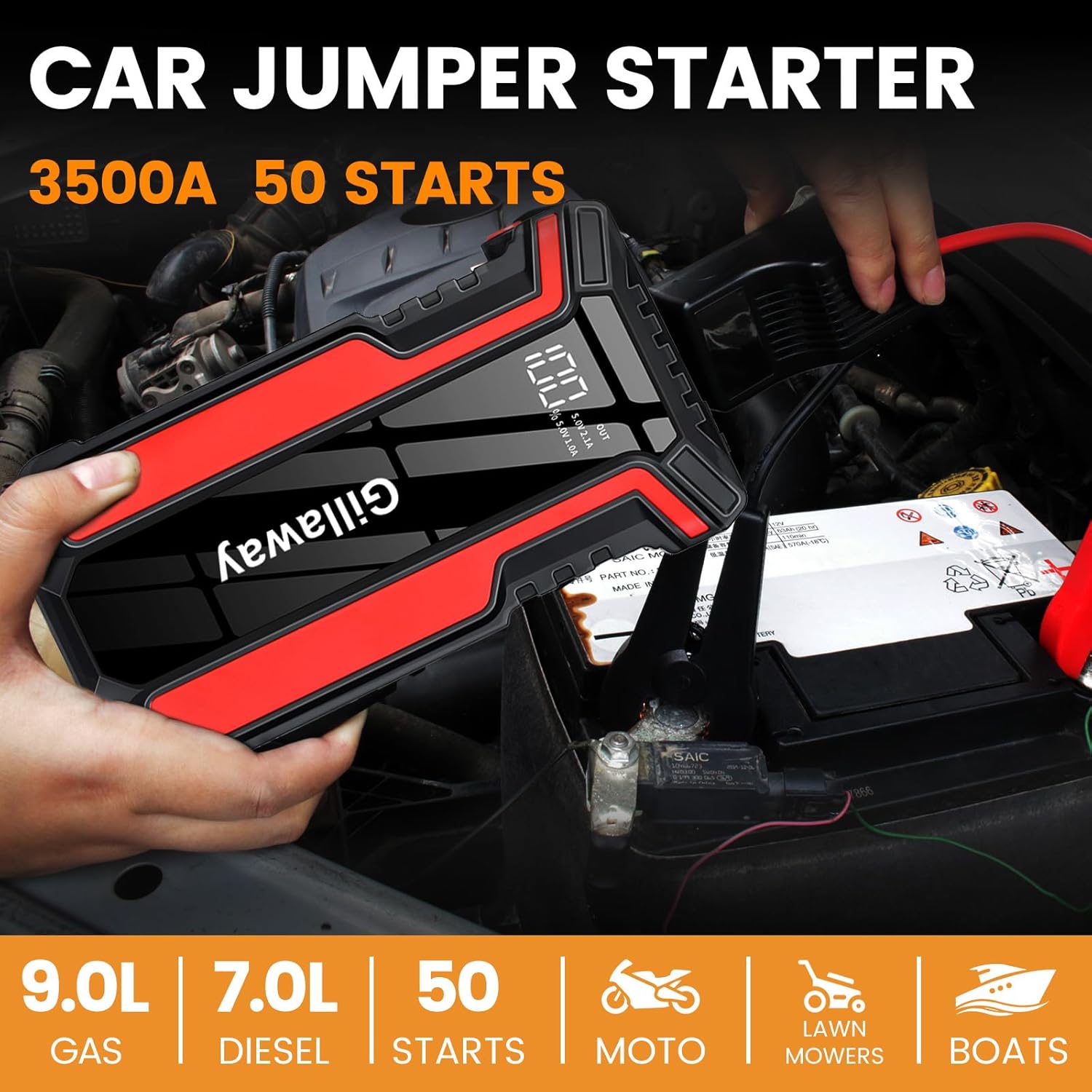 016 Jump Starter 3000A Peak review