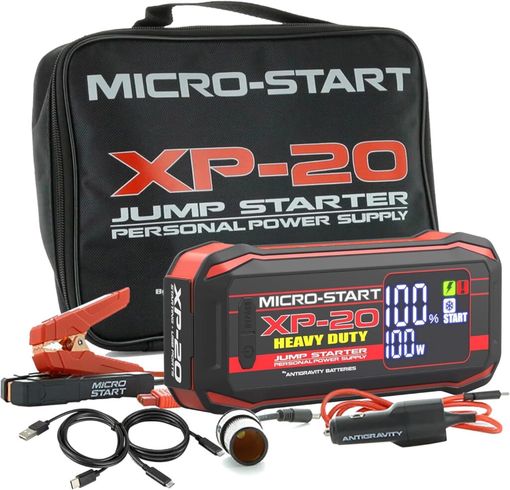 Antigravity Micro-Start XP-20-HD Heavy Duty Lithium Jump-Starter Portable Power Supply