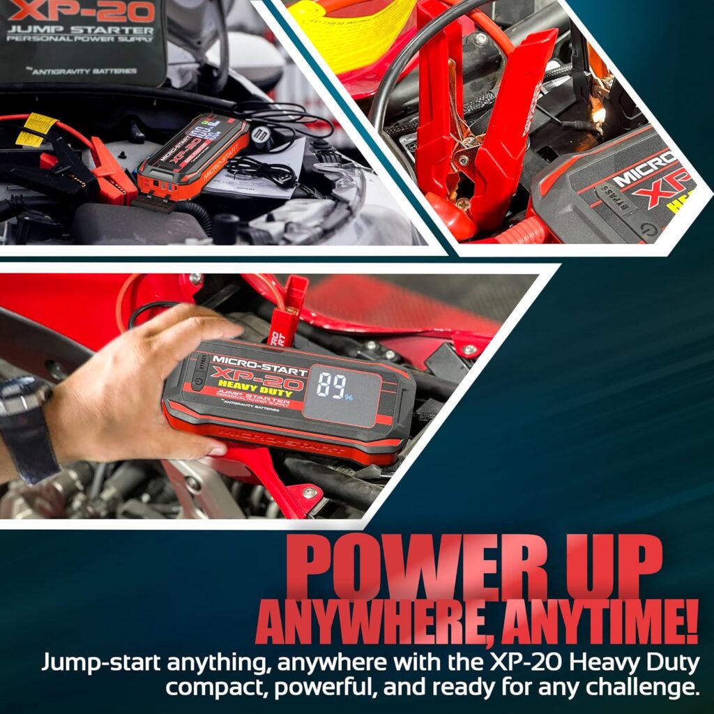 Antigravity Micro-Start XP-20-HD Heavy Duty Lithium Jump-Starter Portable Power Supply