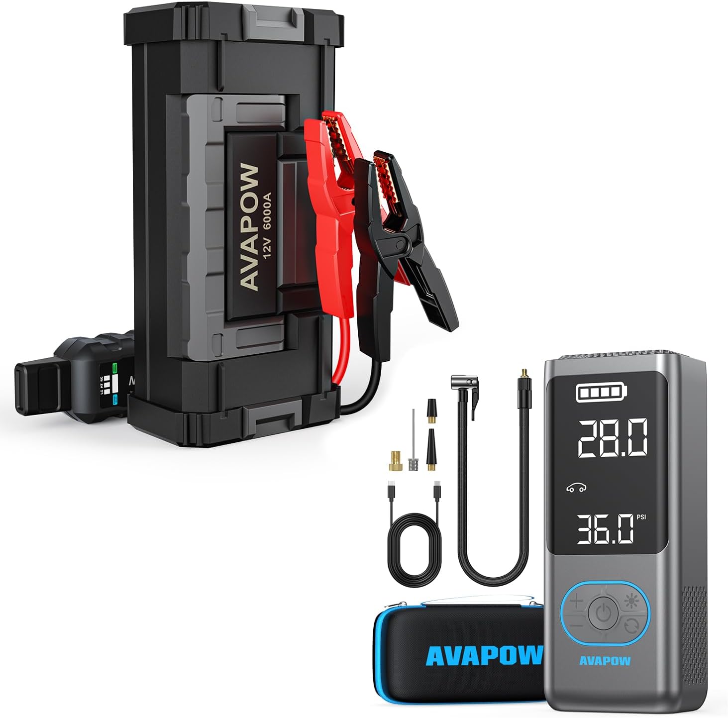 AVAPOW 6000A Battery Jumper Starter Review