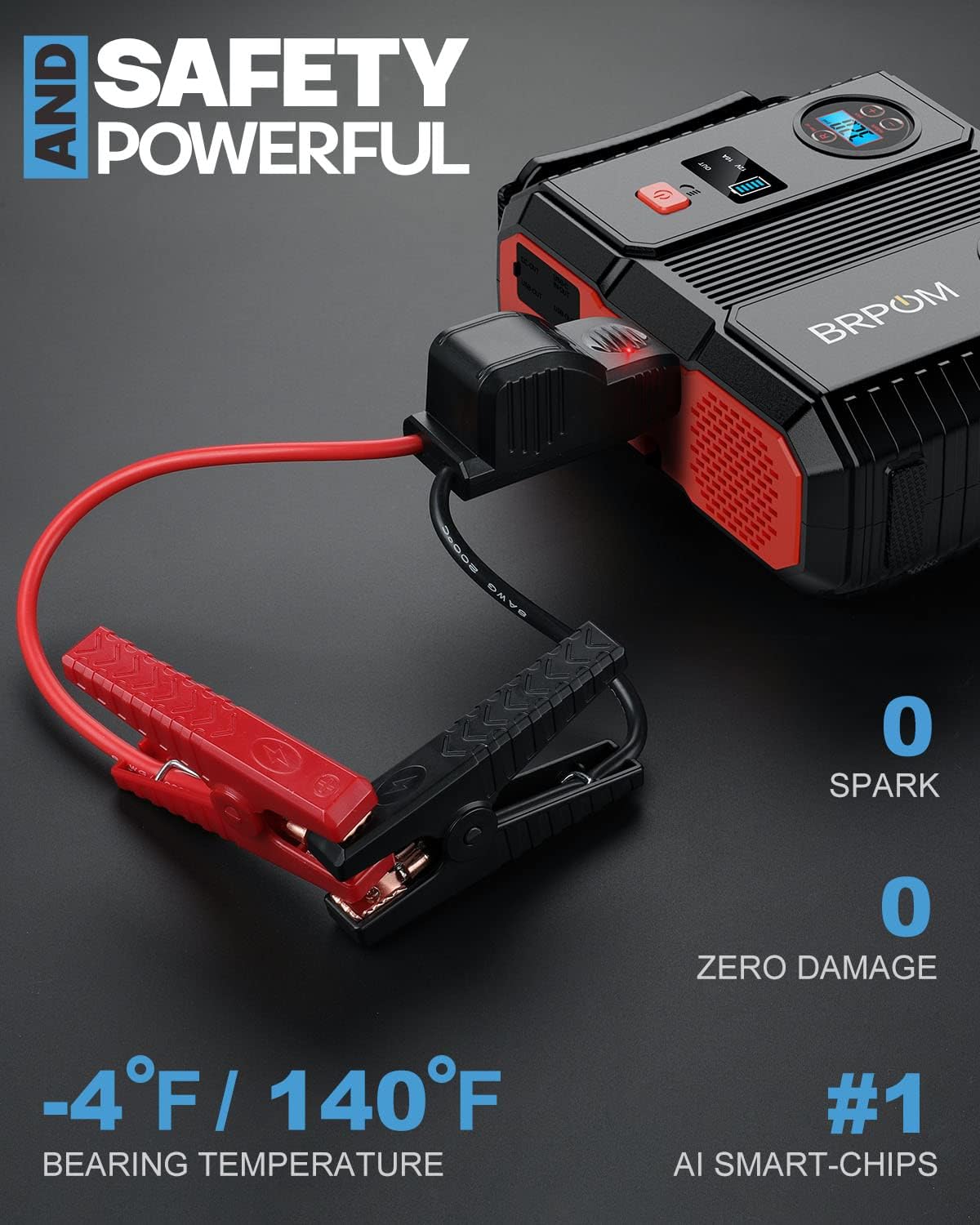 6000A Peak Car Jump Starter Review