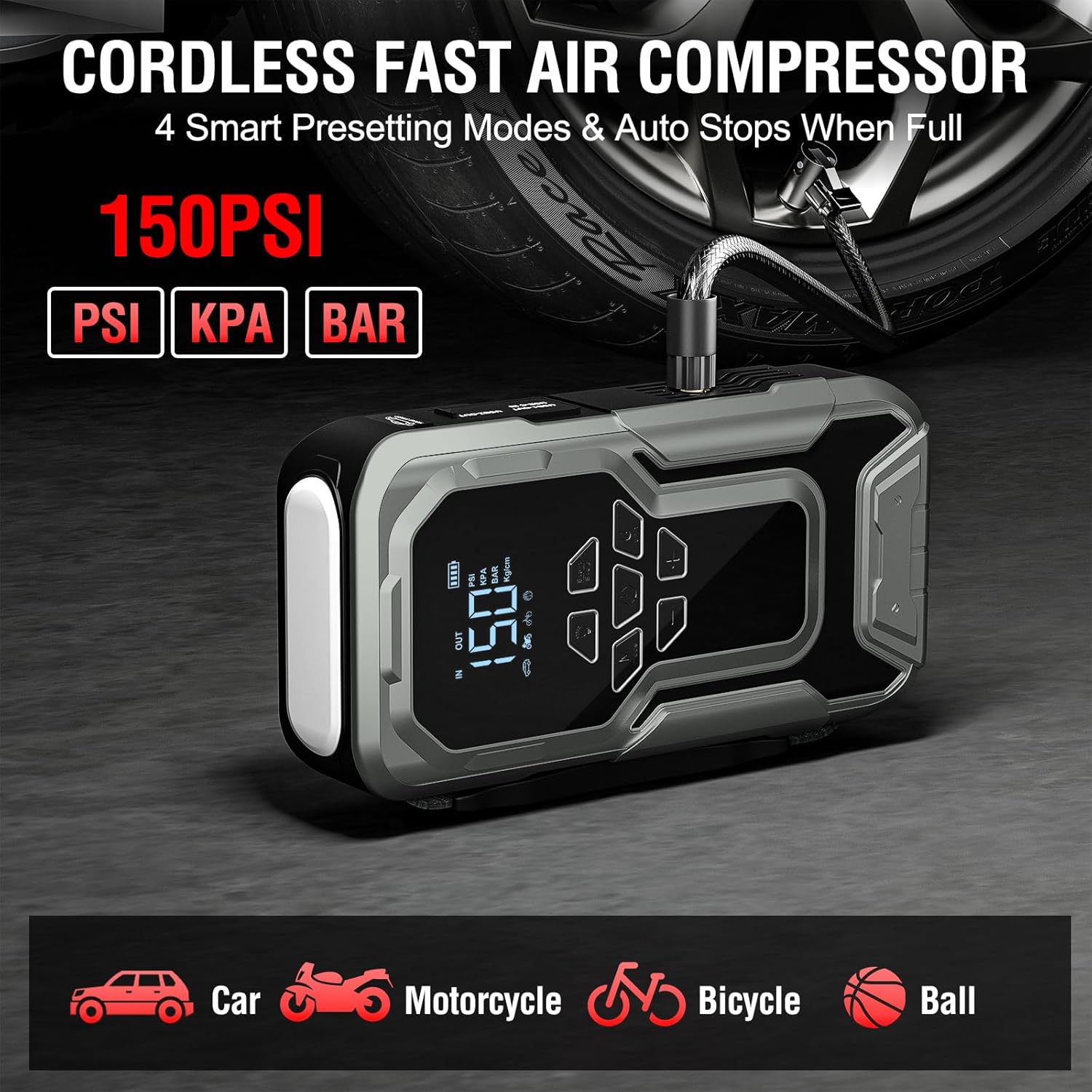 Car Jump Starter with Air Compressor review