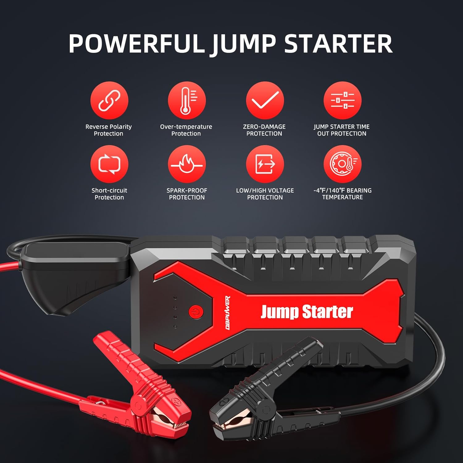 DBPOWER 3000A Car Jump Starter Review