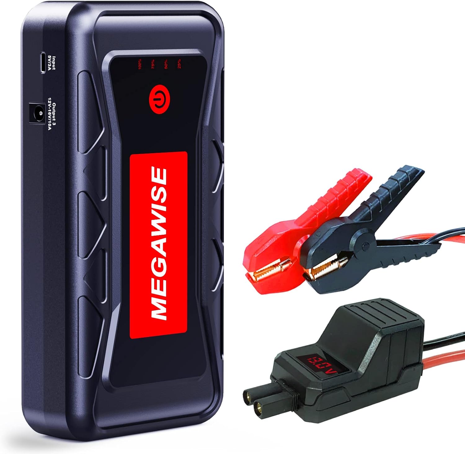 MEGAWISE 2500A Peak Jump Starter Review