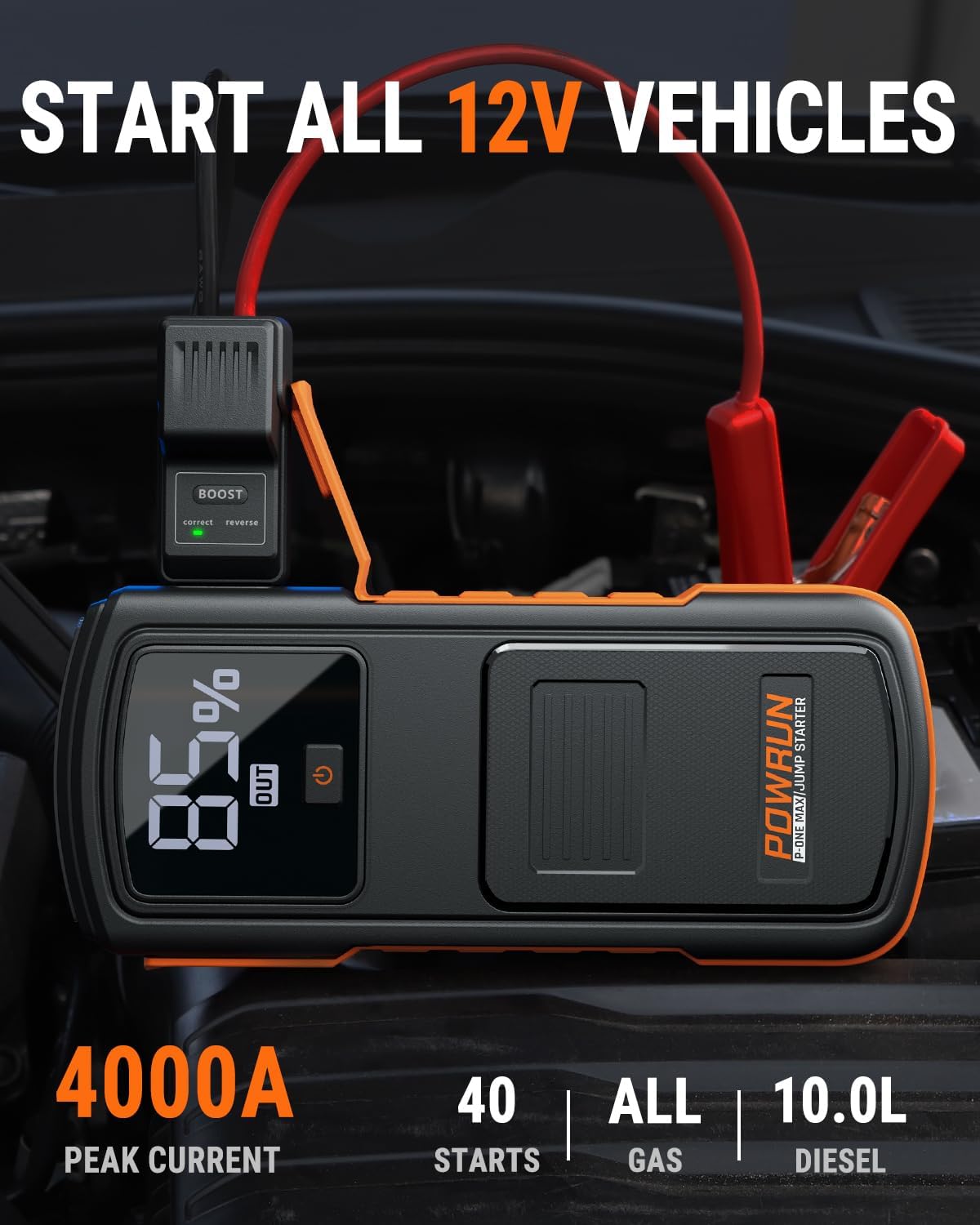 Powrun P-ONE MAX Jump Starter Review