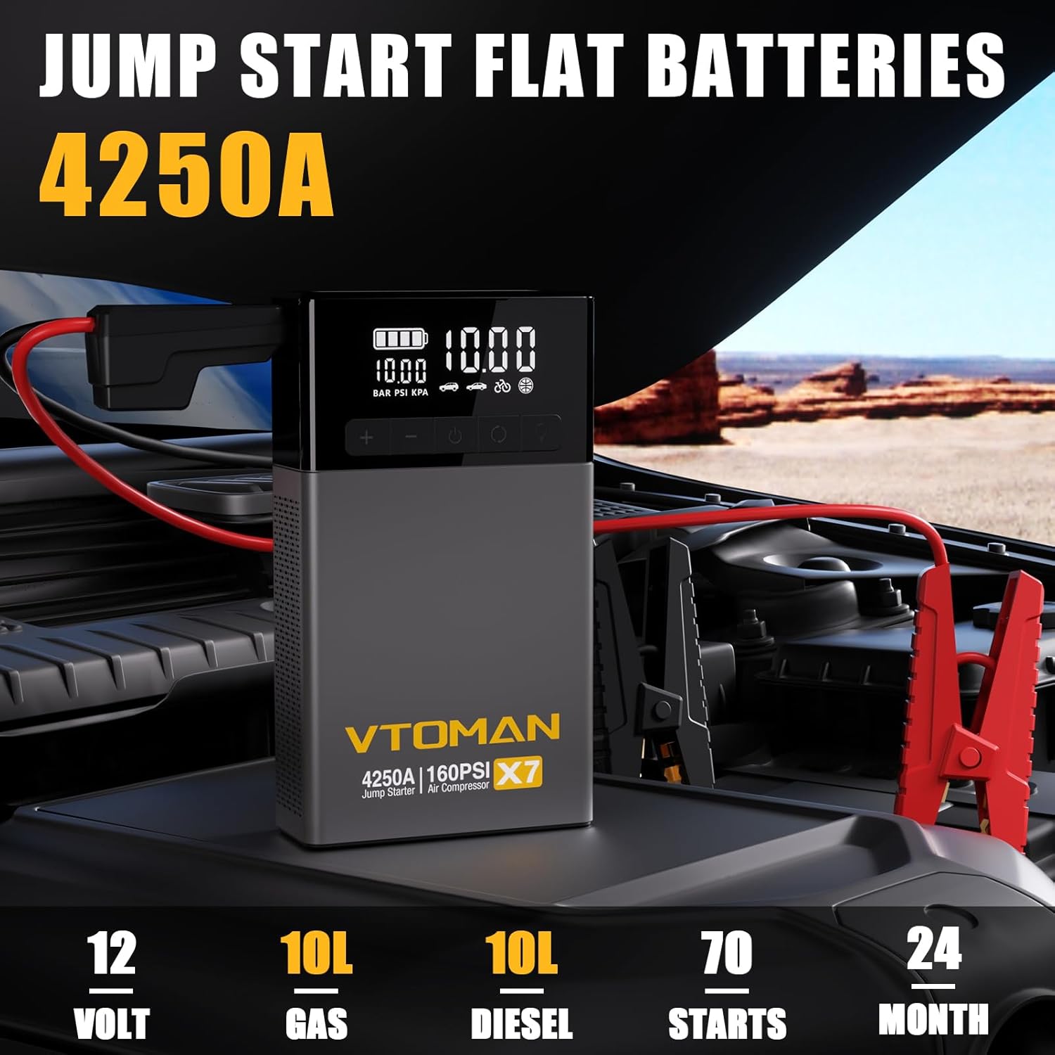 VTOMAN X7 Jump Starter Review