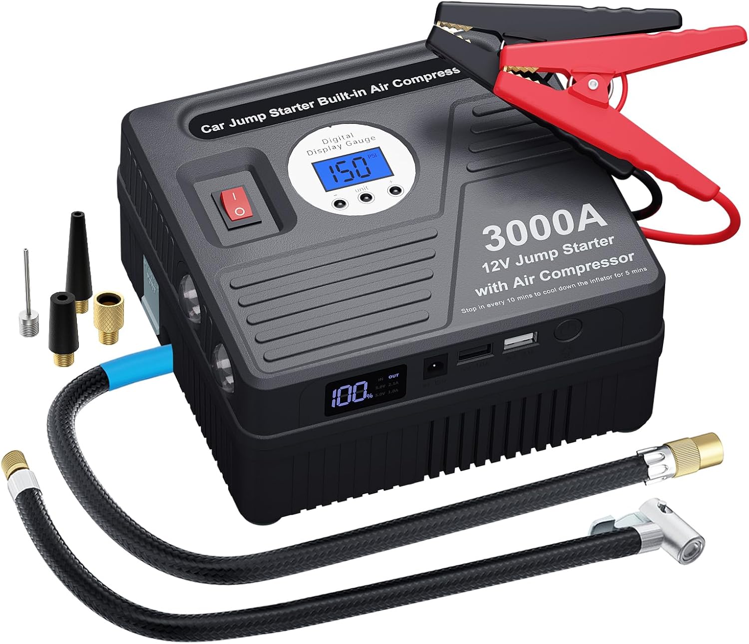 3000Amp Car Jump Starter Review