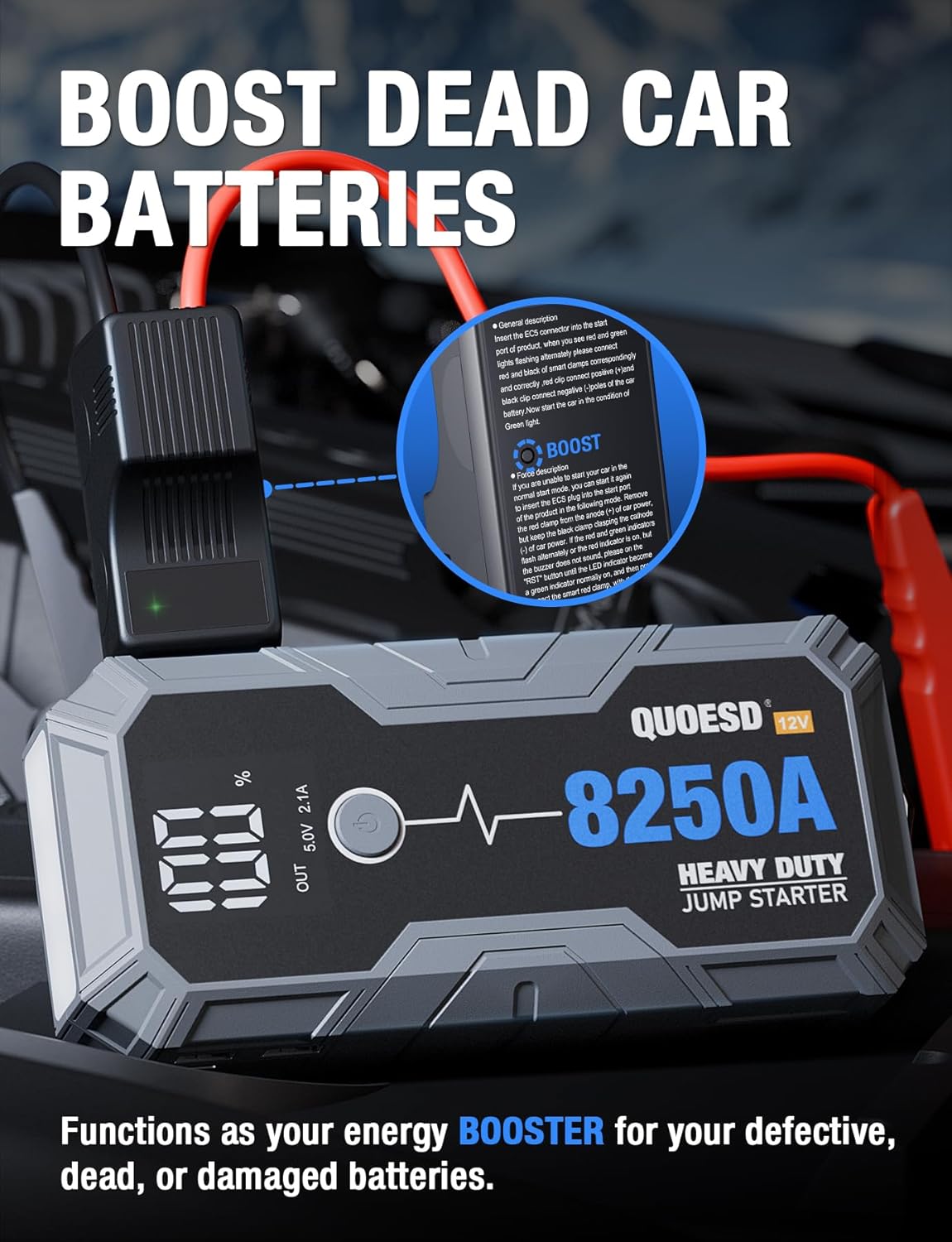 8250A Jump Starter Review