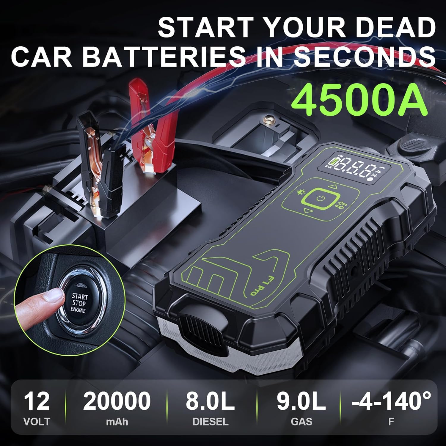 Car Jump Starter with Air Compressor Review