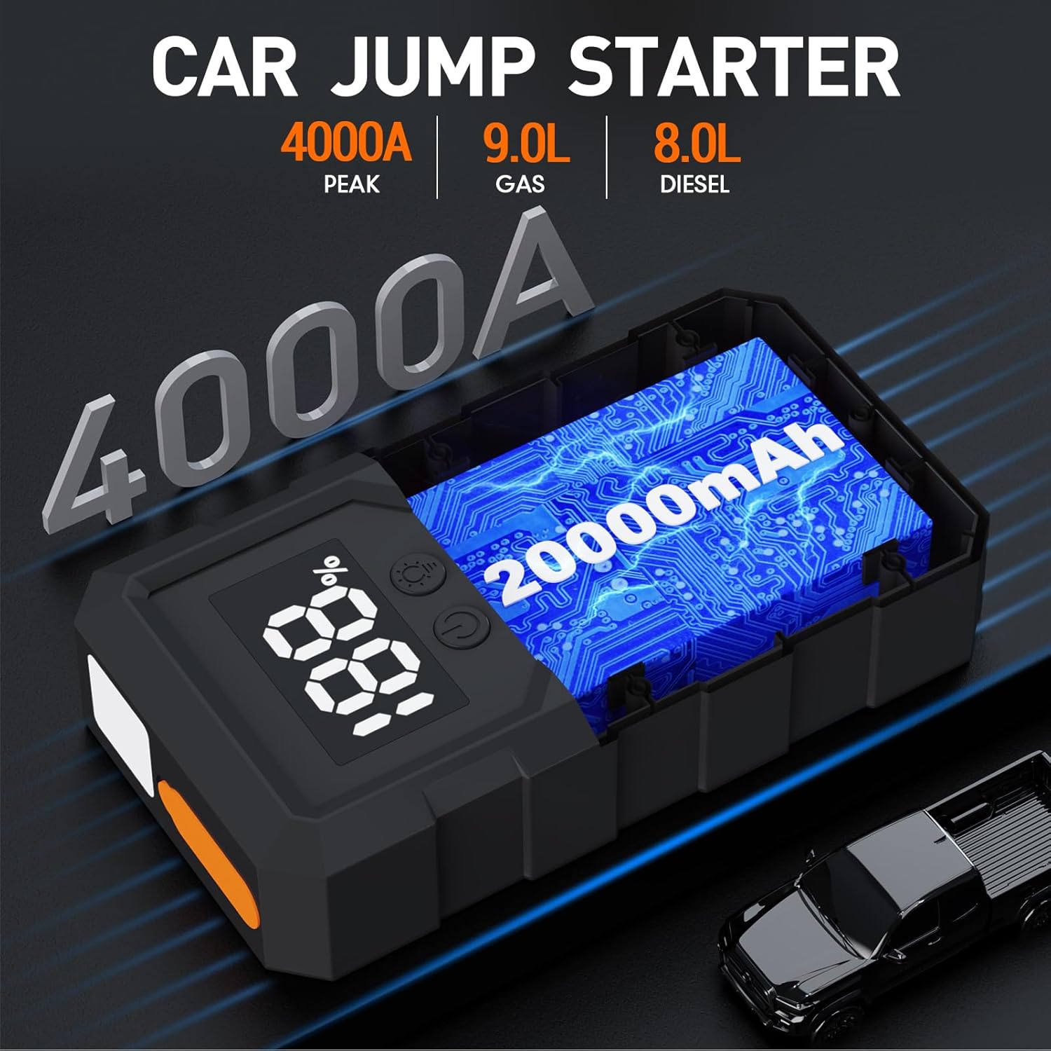 EW40 Jump Starter Review