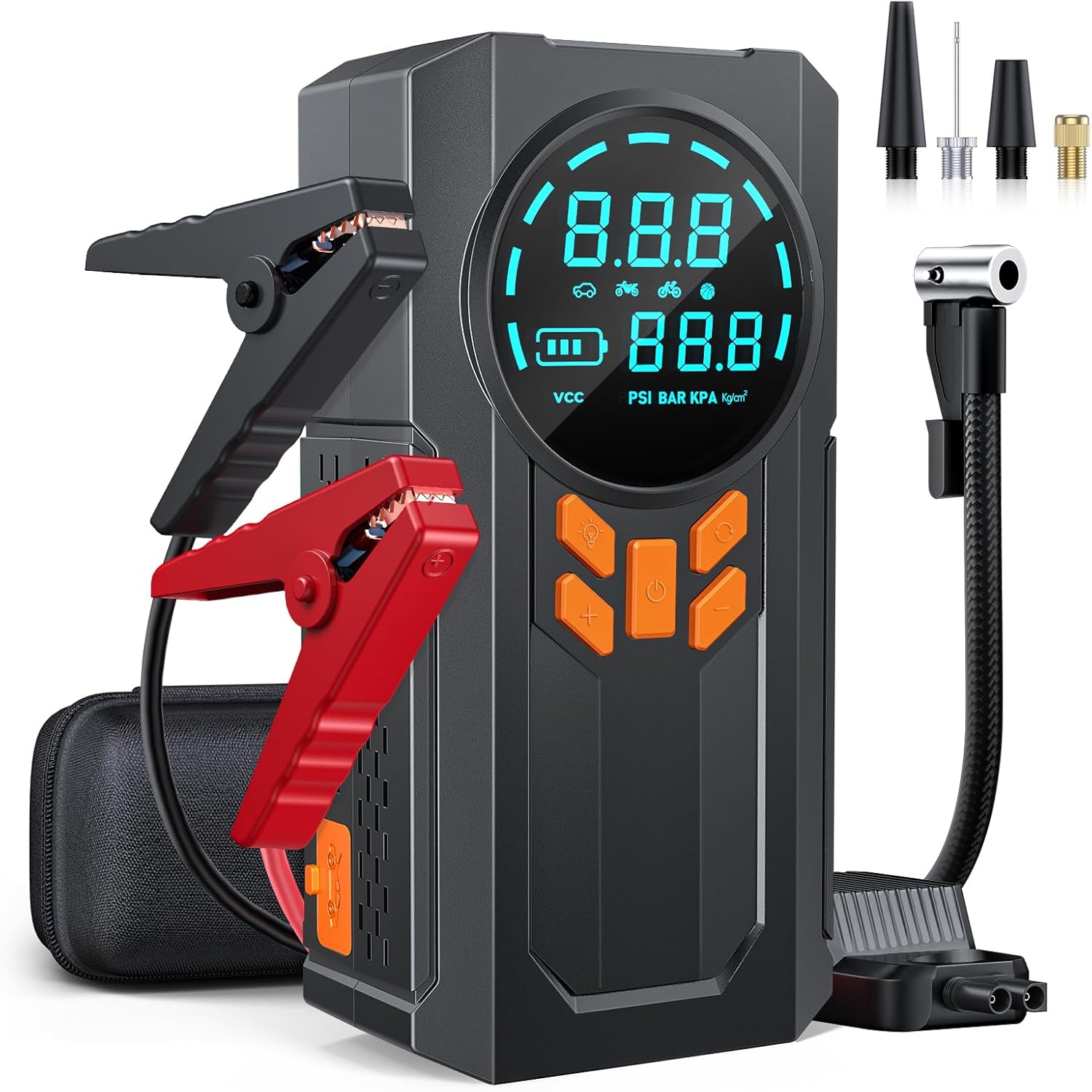 Jump Starter with Air Compressor Review