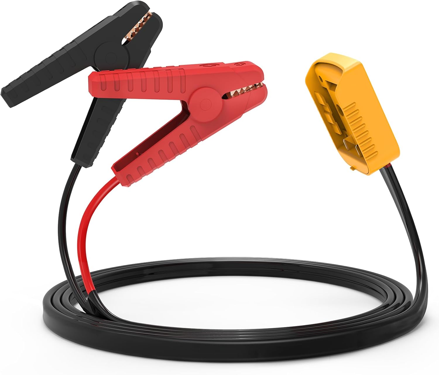 Jumper Cables with Adapter for Dewalt 18V/20V Battery, 8AWG 5.9FT Portable Auto Battery Jump Starter for Starting Car Light Vehicles (Battery Not Included)