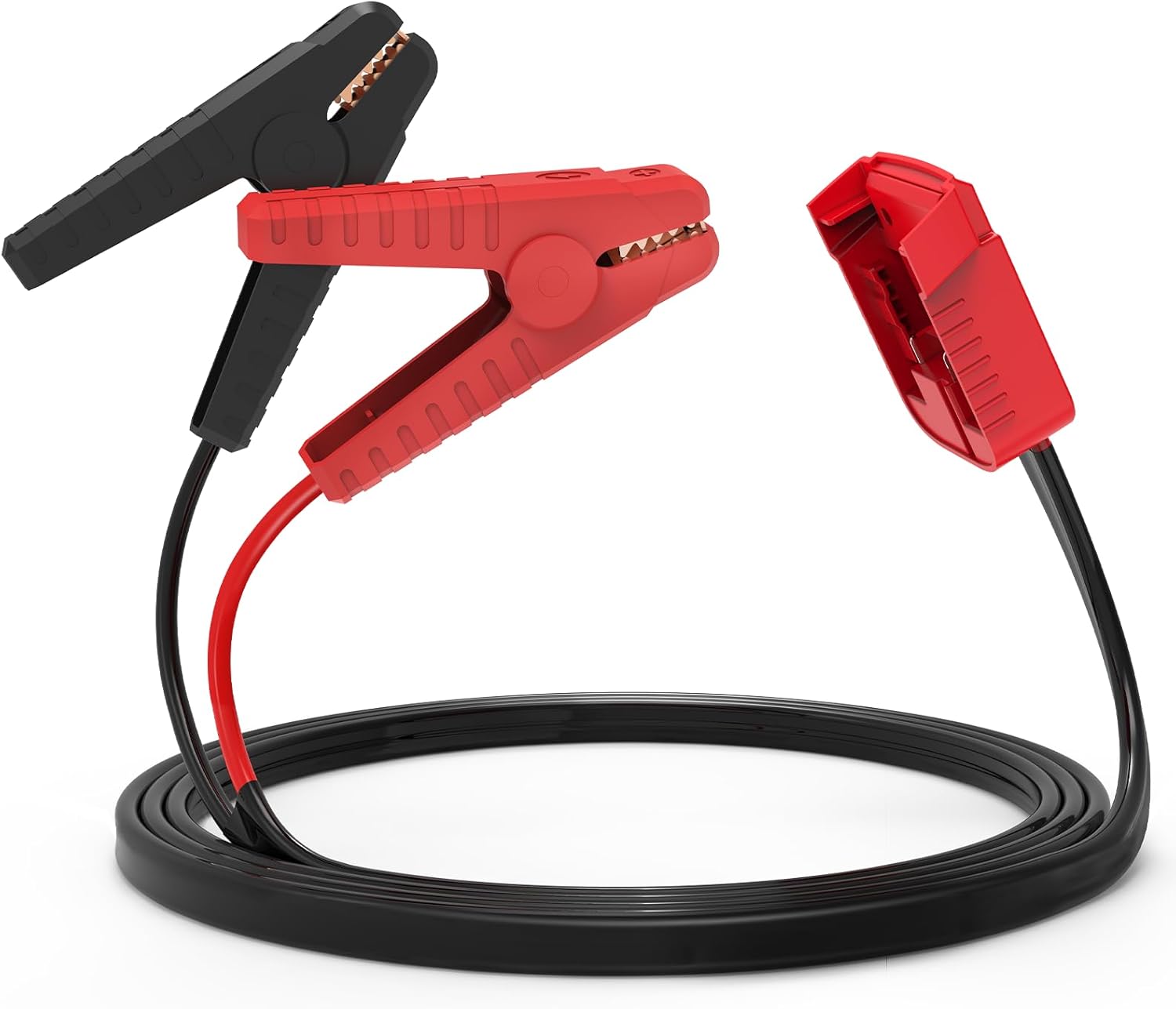 Jumper Cables with Adapter for Milwaukee 18V Battery, 8AWG 5.9FT Portable Auto Battery Jump Starter for Starting Car Light Vehicles (Battery Not Included)