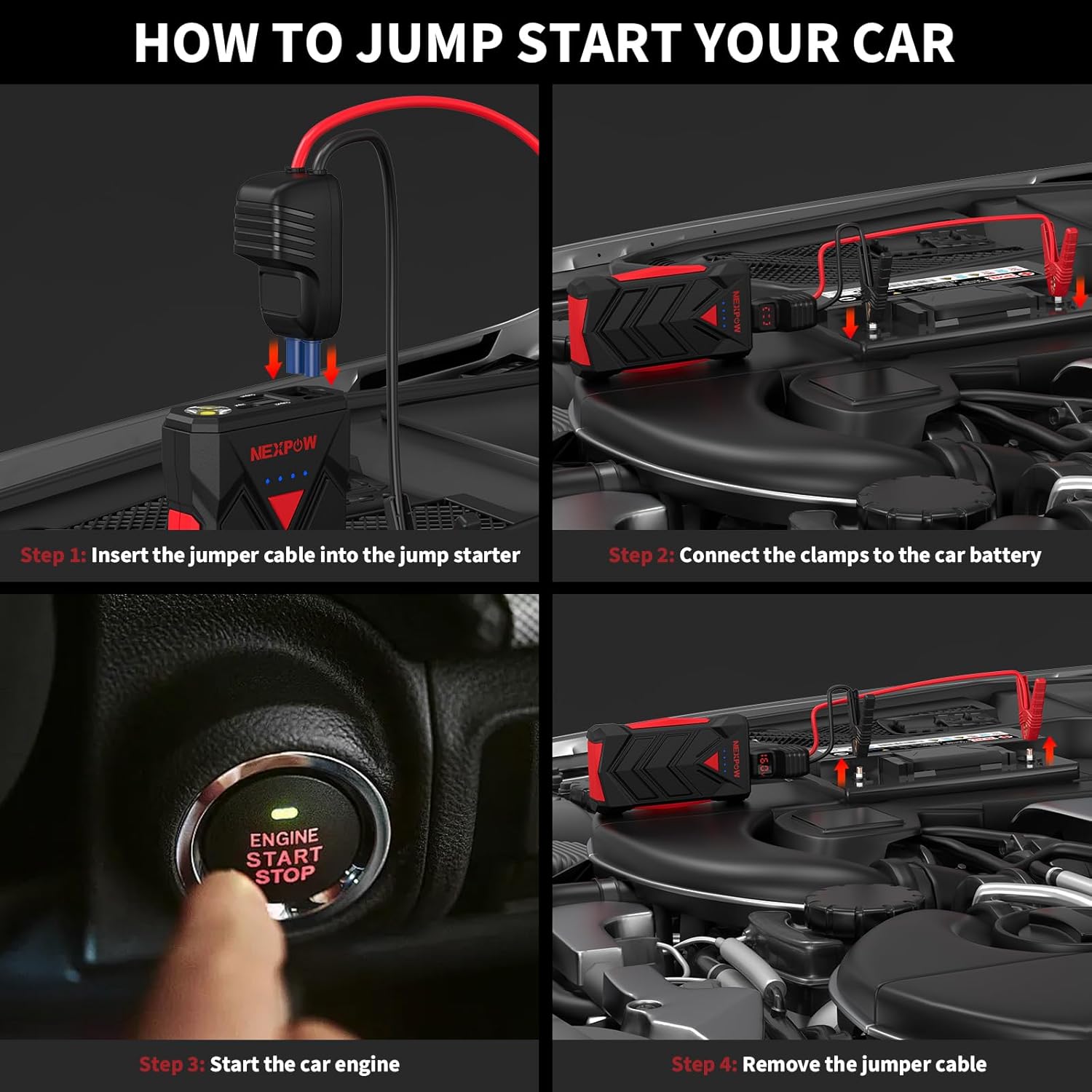 NEXPOW T11F Car Jump Starter Review