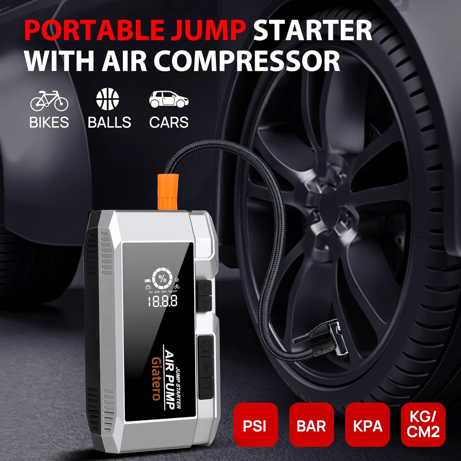 Q17 Jump Starter with Air Compressor Review