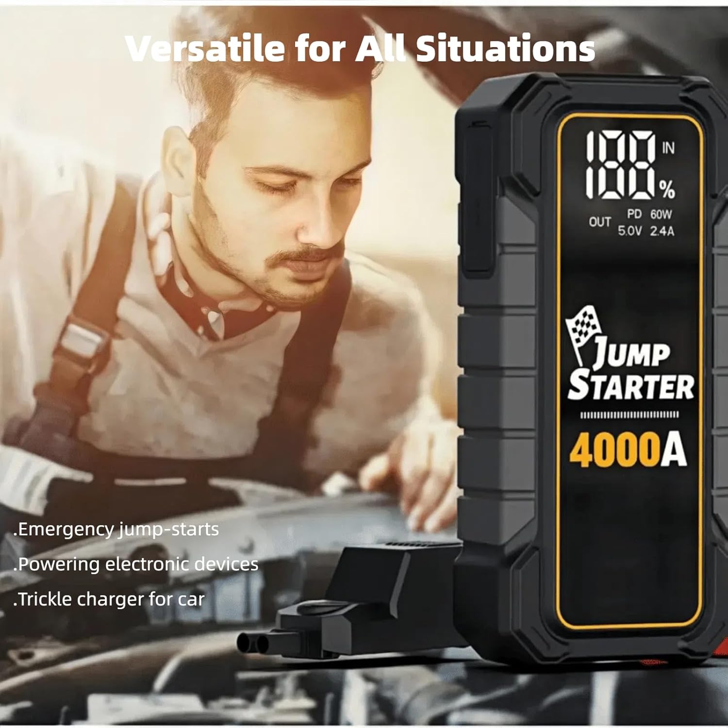 20000mAh 12V Car Battery Jump Starter Review