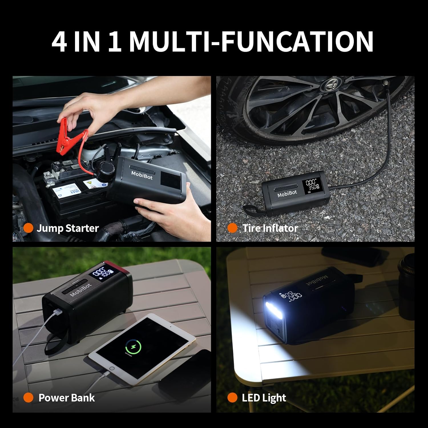 4-in-1 Dual Cylinder Tire Inflator Review