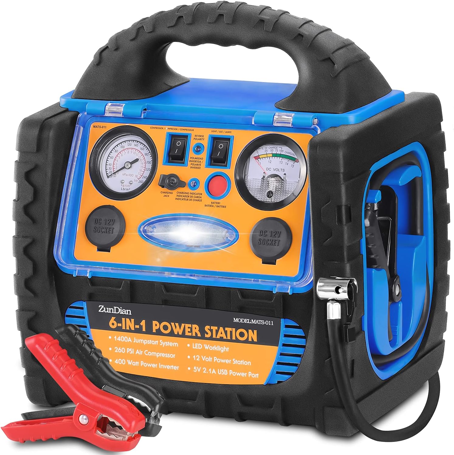 6-in-1 1800Amp Jump Starter Review