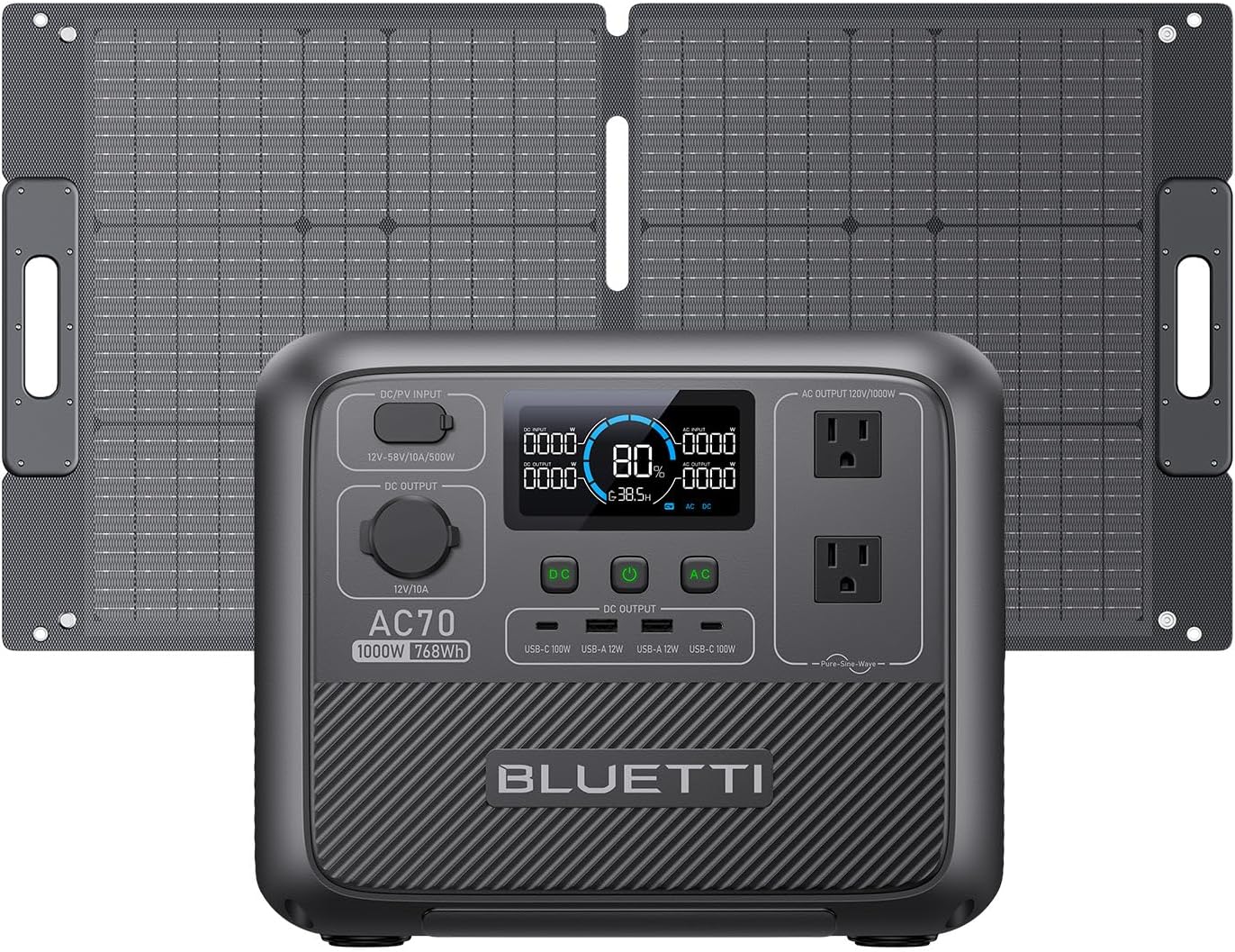 BLUETTI AC70 Portable Power Station Review