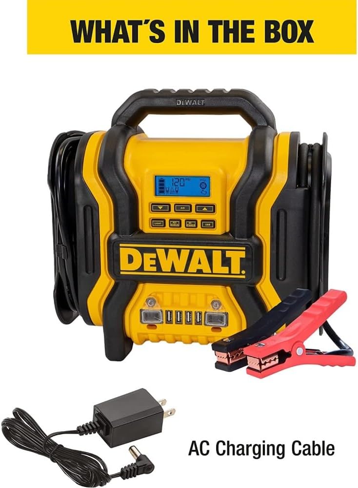 Dewalt 120V Digital Jump Starter Review