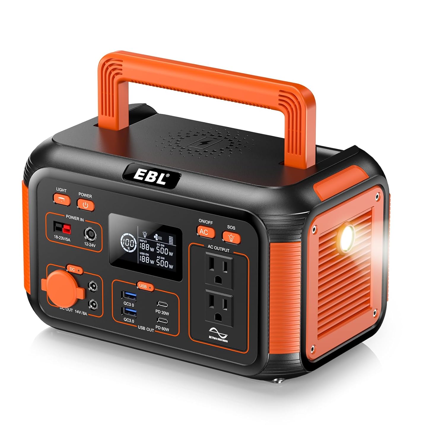 EBL Portable Power Station 500W Review