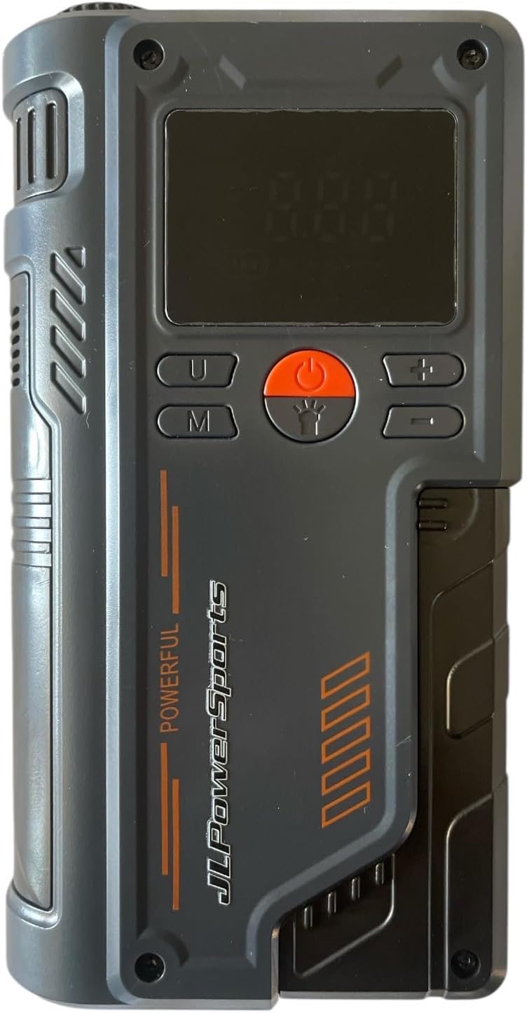 JLP Powersports Motorcycle SXS PWC Jump Starter Phone Charger Compass Air Compressor