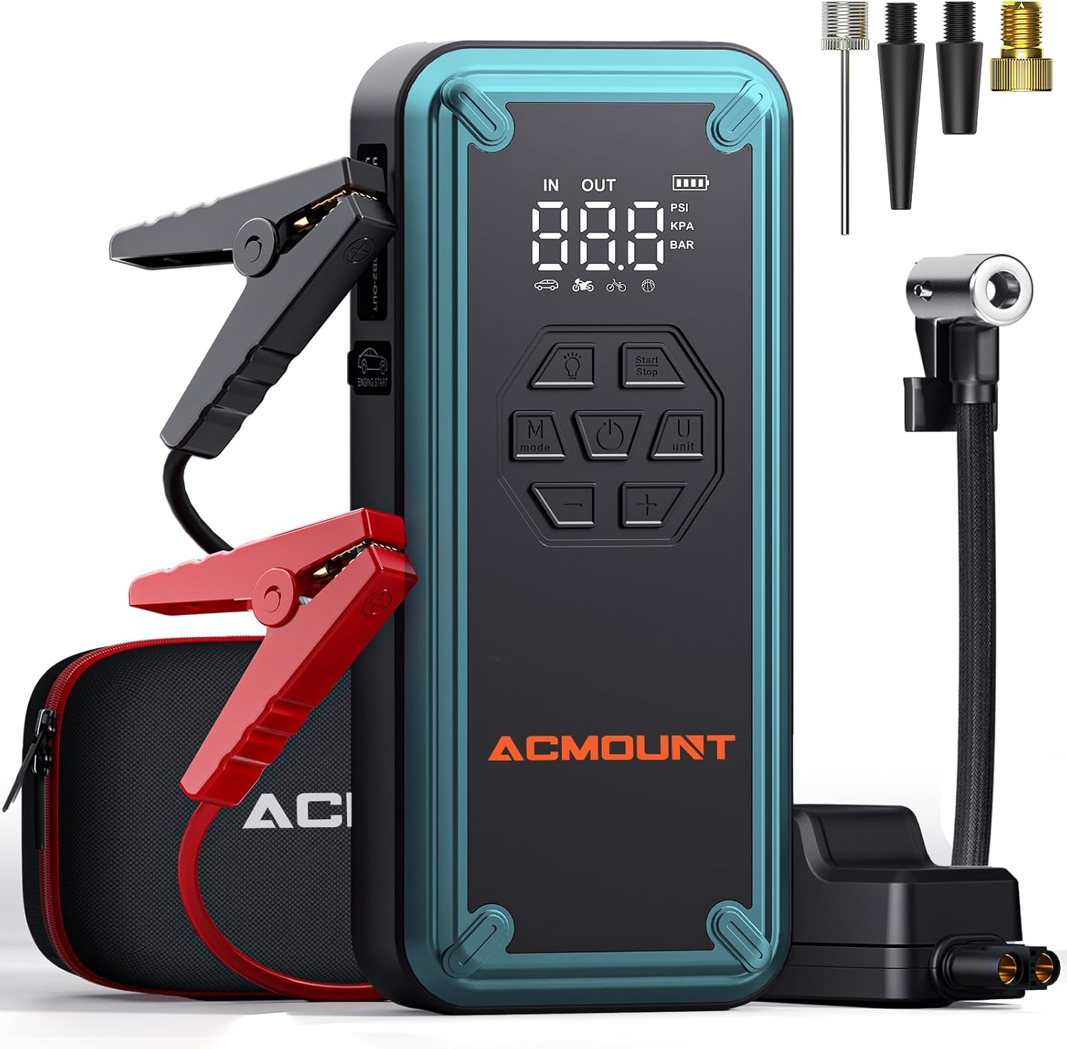 Acmount 3000A Car Battery Jump Starter review