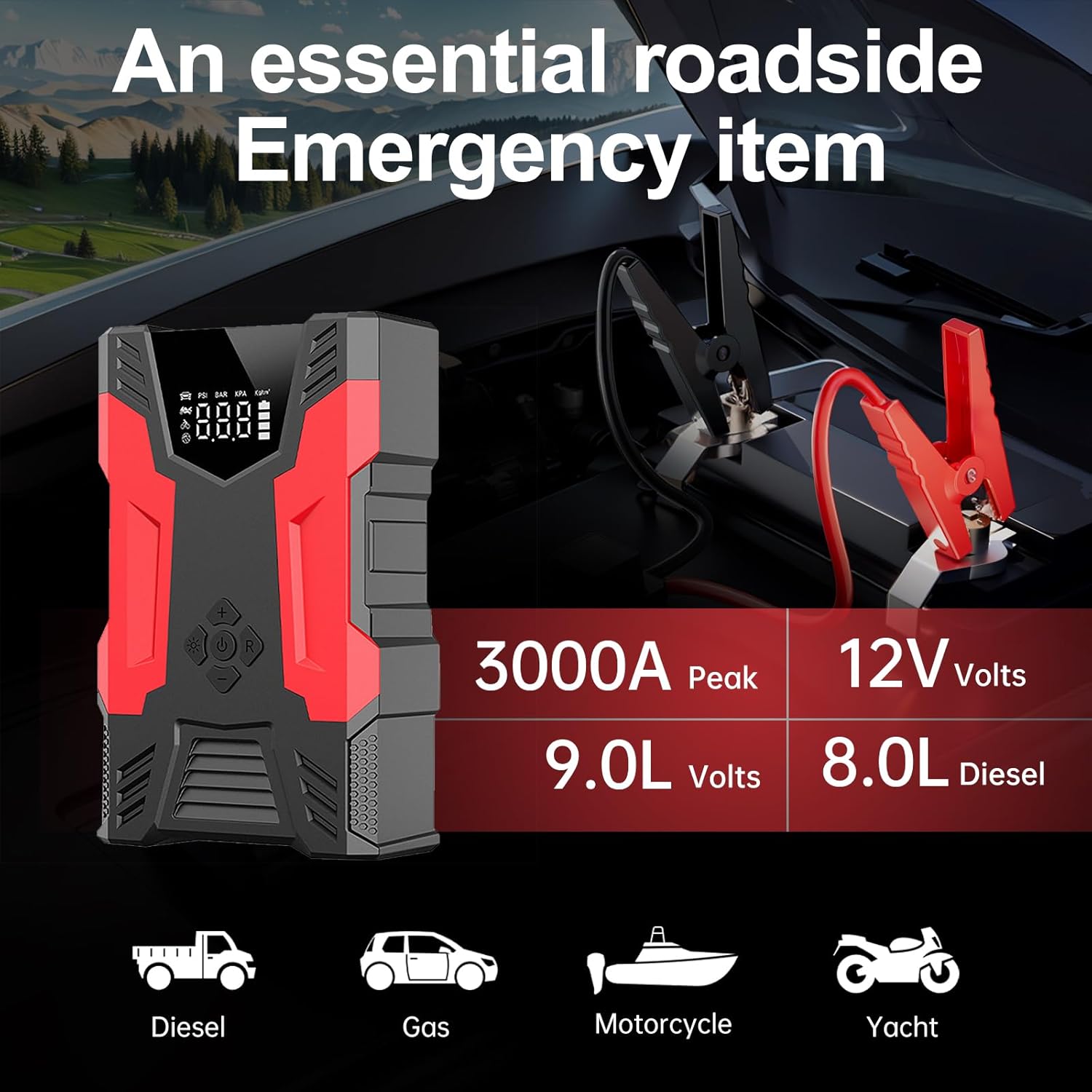 Portable Car Jump Starter Review