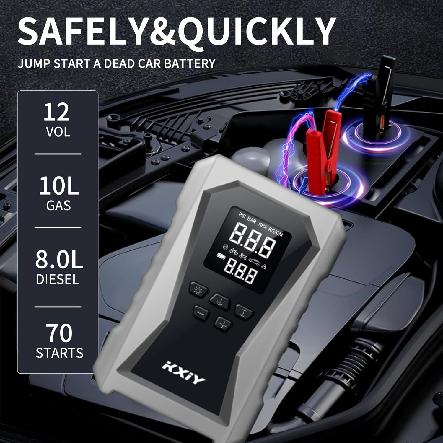 Portable Car Jump Starter DM10 Review