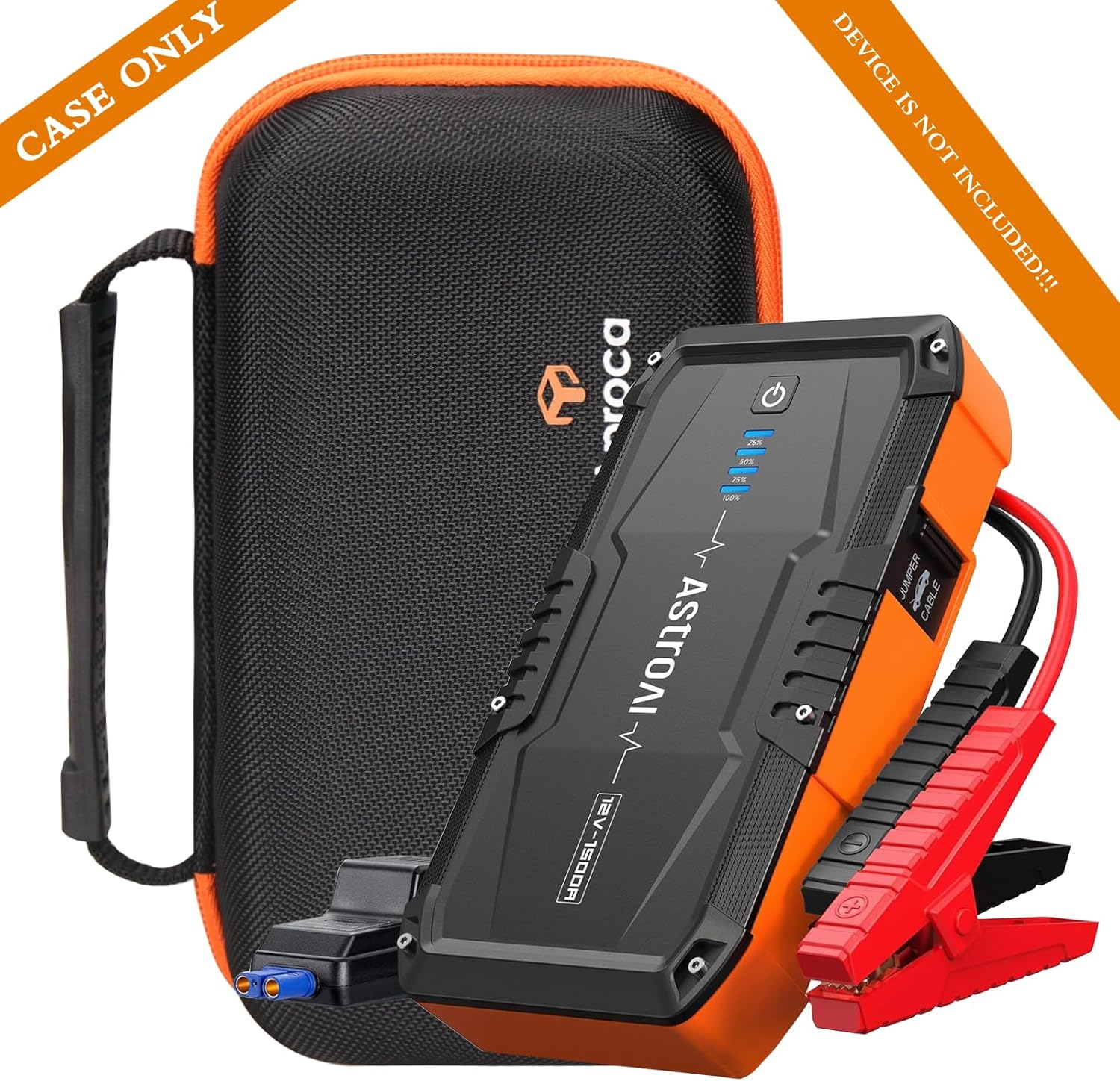 Aproca Portable Hard Storage Case, for AstroAI S8 Car Jump Starter and Accessories