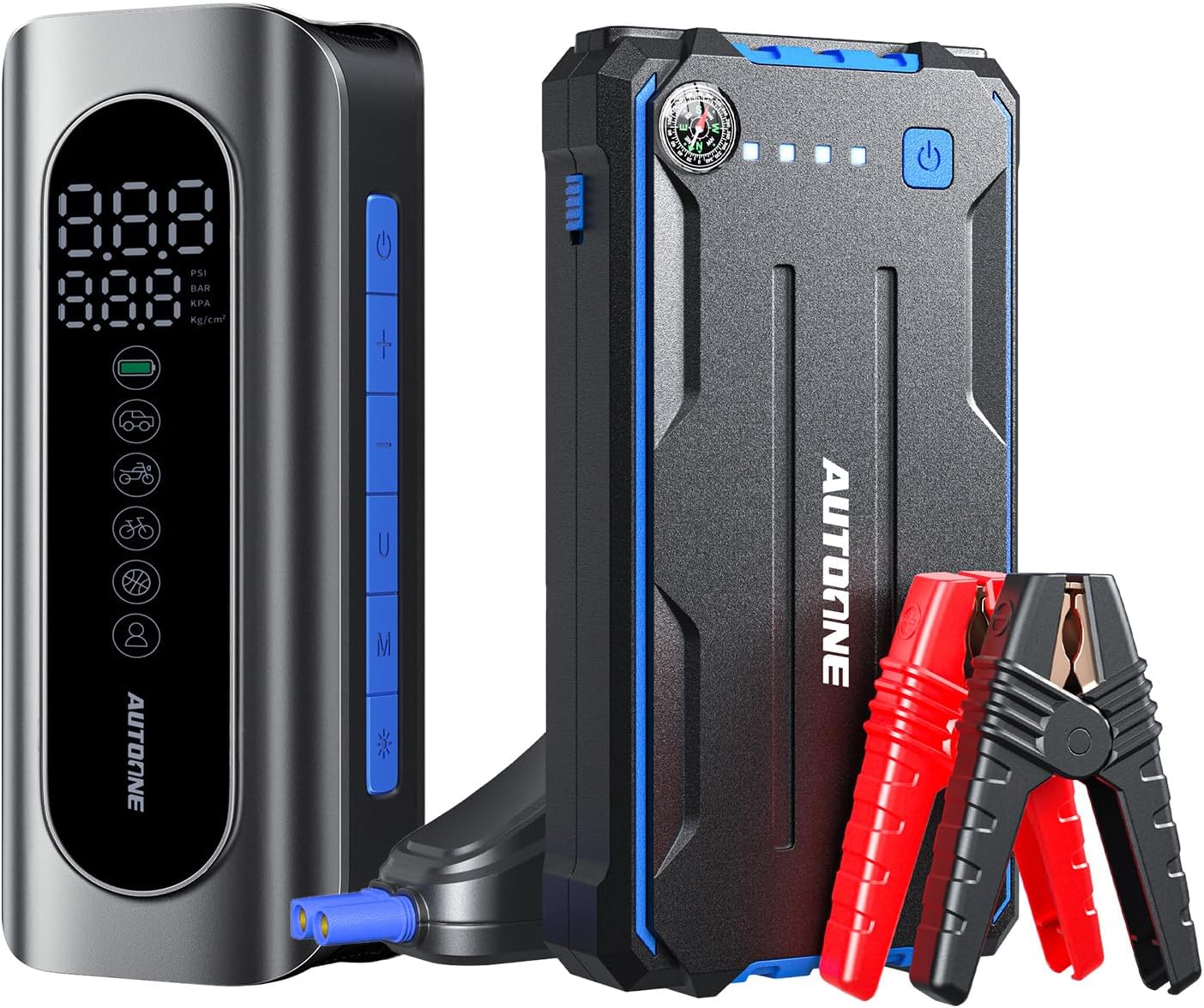 AUTOONE 3500A Car Jump Starter  AUTOONE Tire Inflator Portable Air Compressor