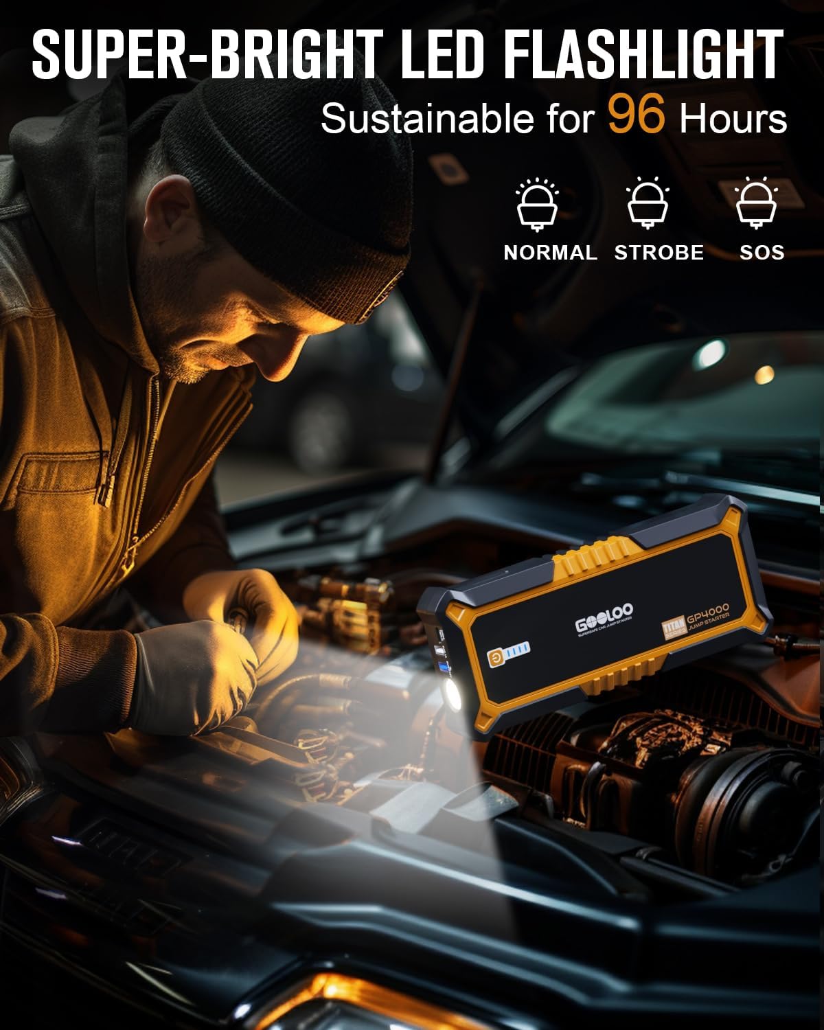 GOOLOO 4000A Peak Car Jump Starter Review
