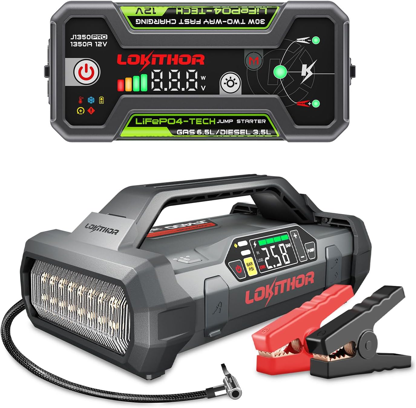 J1350 PRO LiFePO4 Jump Starter Review