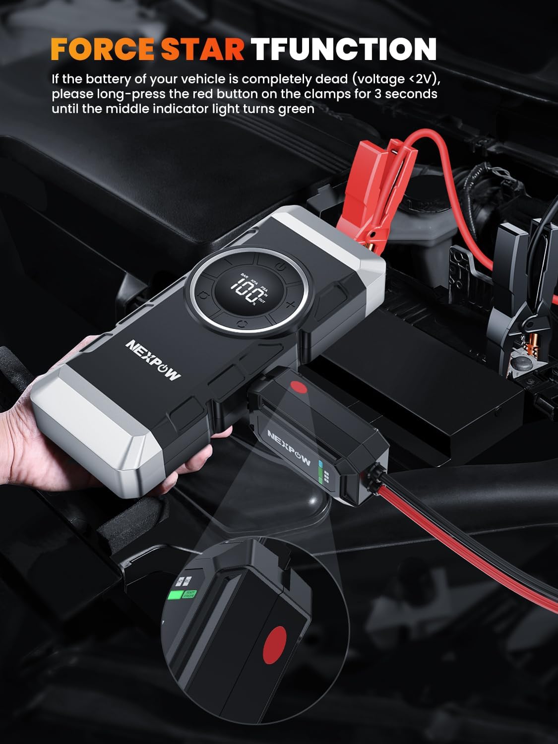NEXPOW Car Battery Jump Starter Review