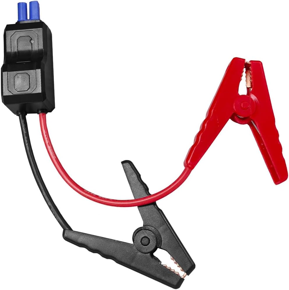 Smart Jumper Starter Clamps, Portable Car Battery Booster Clamp Cables, Automotive Alligator Clamp Replacement, Intelligent Emergency Jumper Cables Clamps Battery Clips for 12V Car Jump Starter