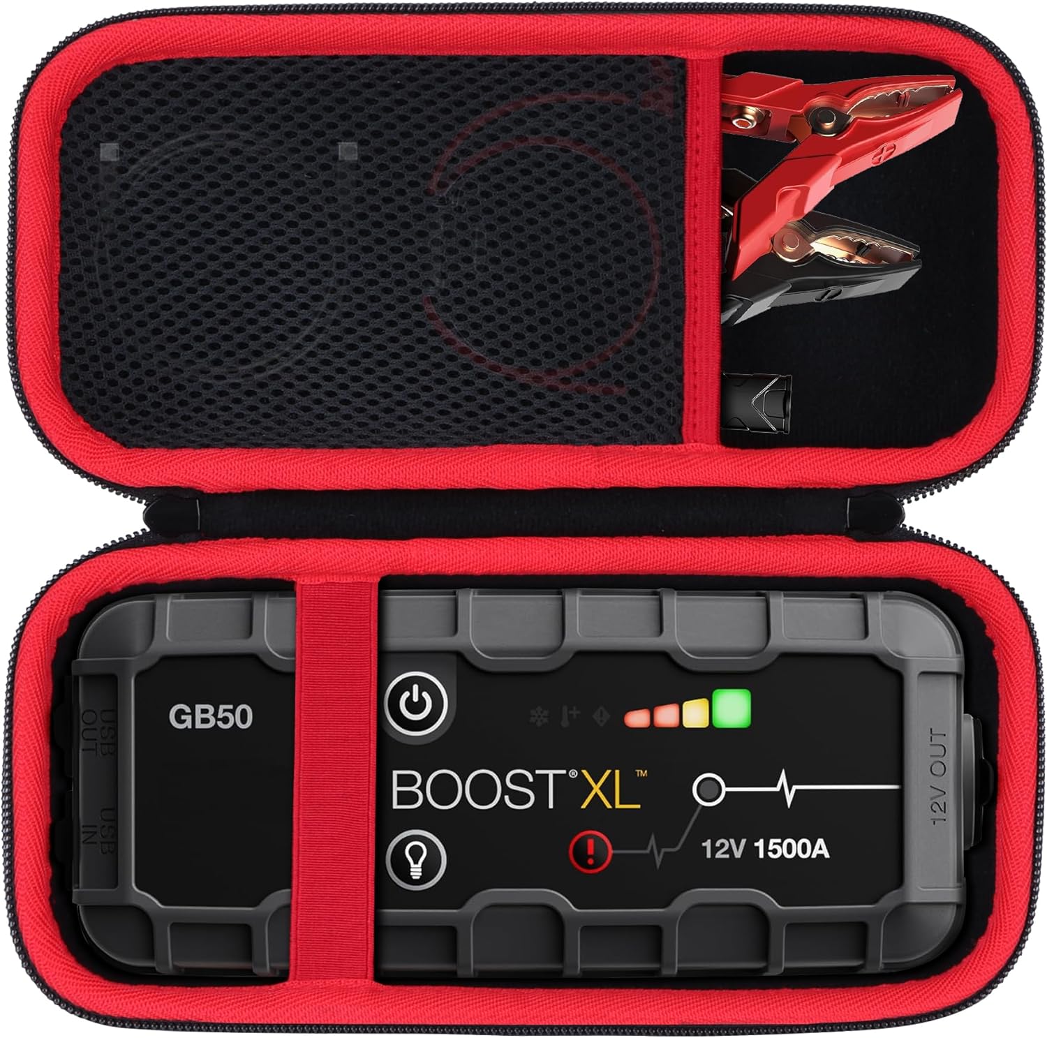 Storage Case Compatible with Boost XL GB50 1500 Amp 12-Volt UltraSafe Lithium Jump Starter Box (for Boost GB50)