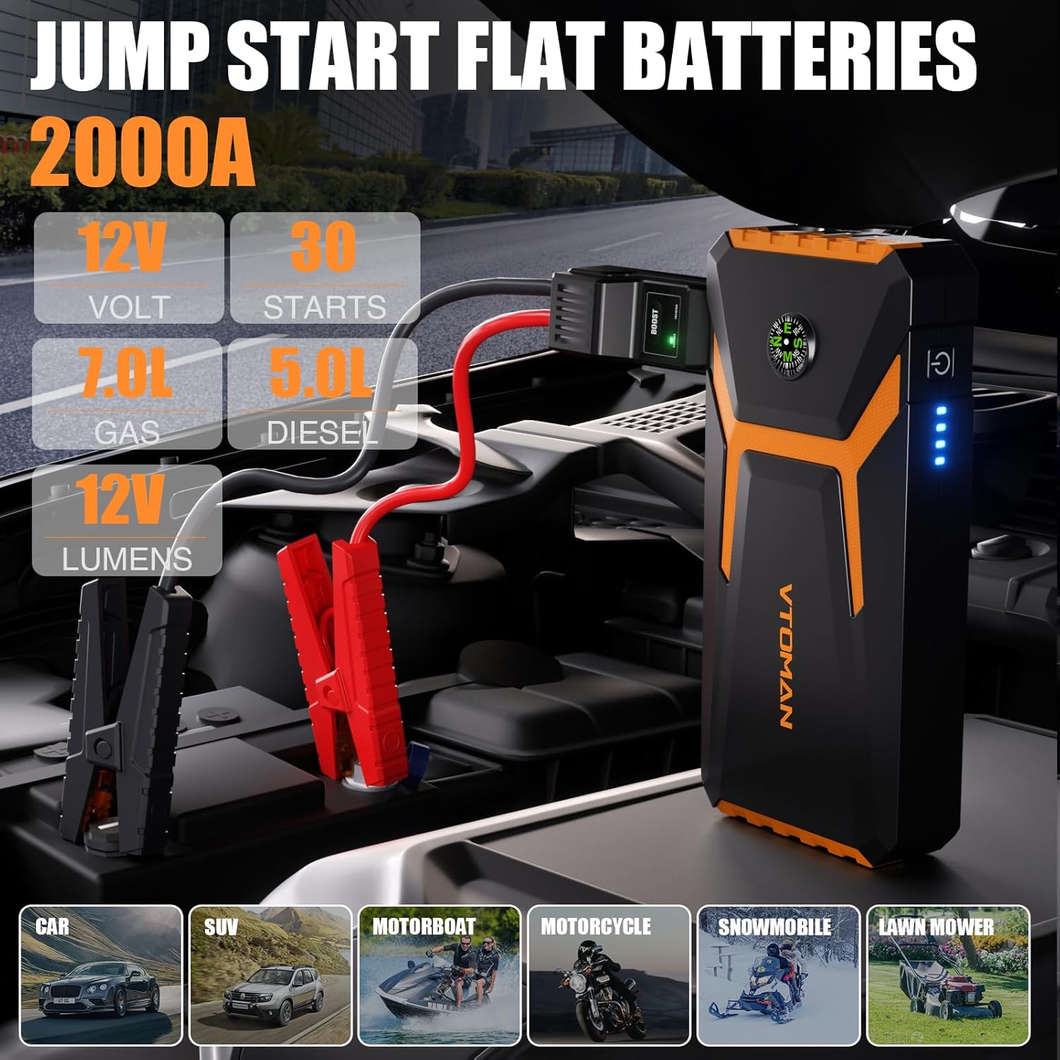 V6 Pro Jump Starter Review