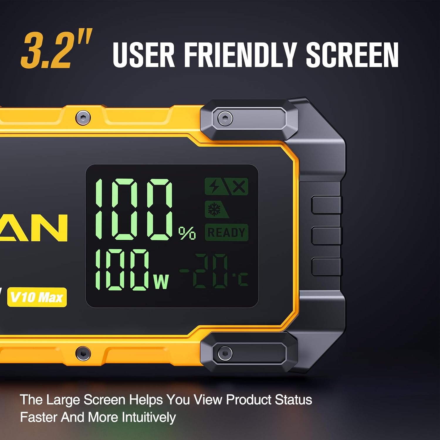 VTOMAN X1 Jump Starter with Air Compressor+V10 Max 5500A Jump Starter 100W Two-Way Fast-Charging