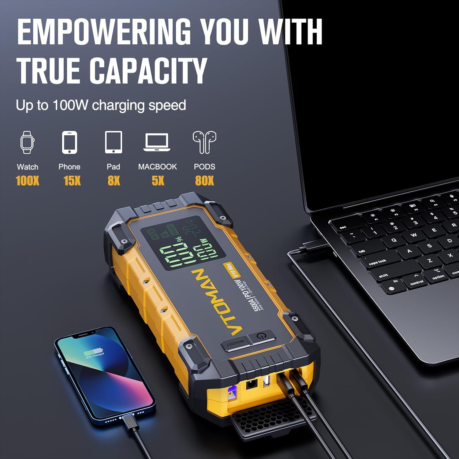 VTOMAN V10 Max Jump Starter Review