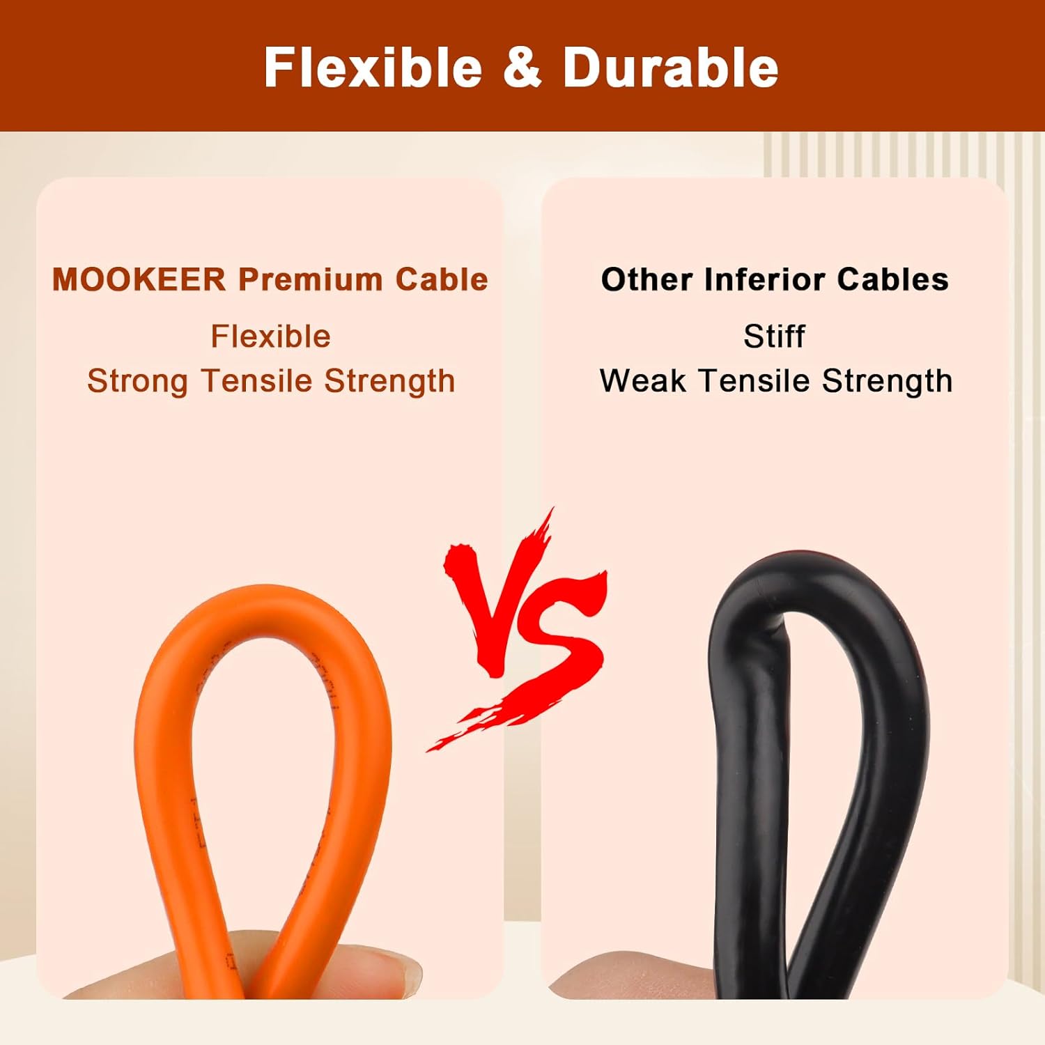 10FT 14AWG Car Charging Cable for Jackery Portable Power Station Explorer 3000 2000 1500 1000 880 550 500 300 290 240 160,DC 8mm Car Cigarette Lighter Charger Cable 15A with DC7909/8020 Plug