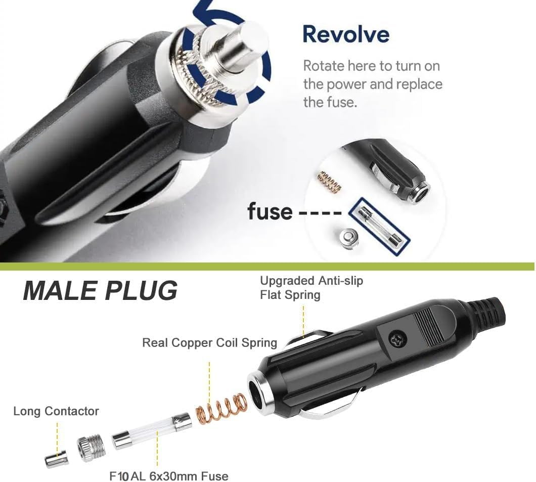 12V/24V DC Car Charger Cable Review