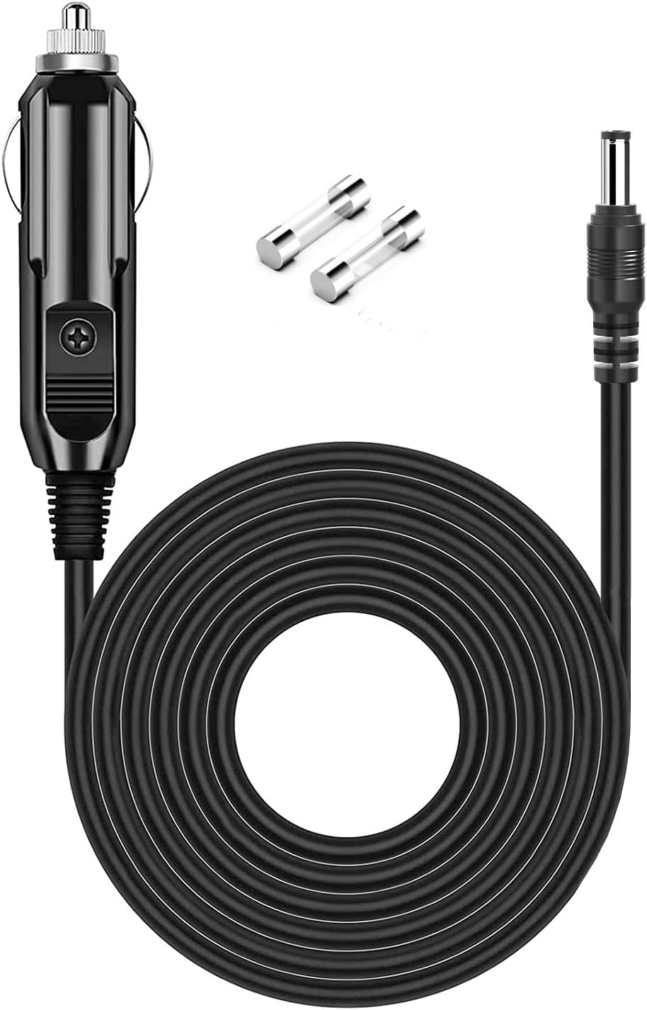 12V/24V DC Car Charger Cable Compatible Westinghouse iGen160s,Anker Powerhouse 200,Rockpals/AIM Tom/EnginStar/SinKeu/FlashFish/CHAFON Portable Power Station Solar Generator DC Power Cord