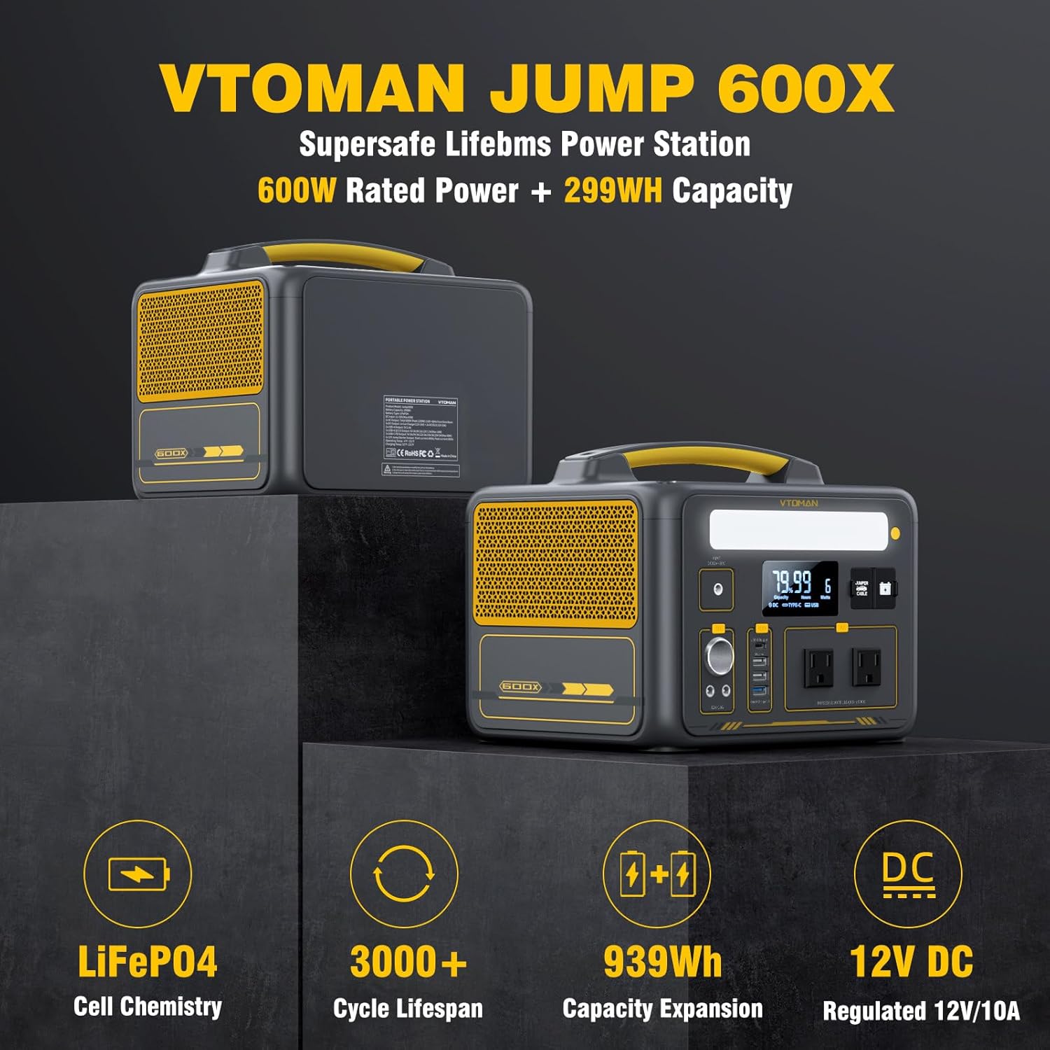 VTOMAN Jump 600X Review