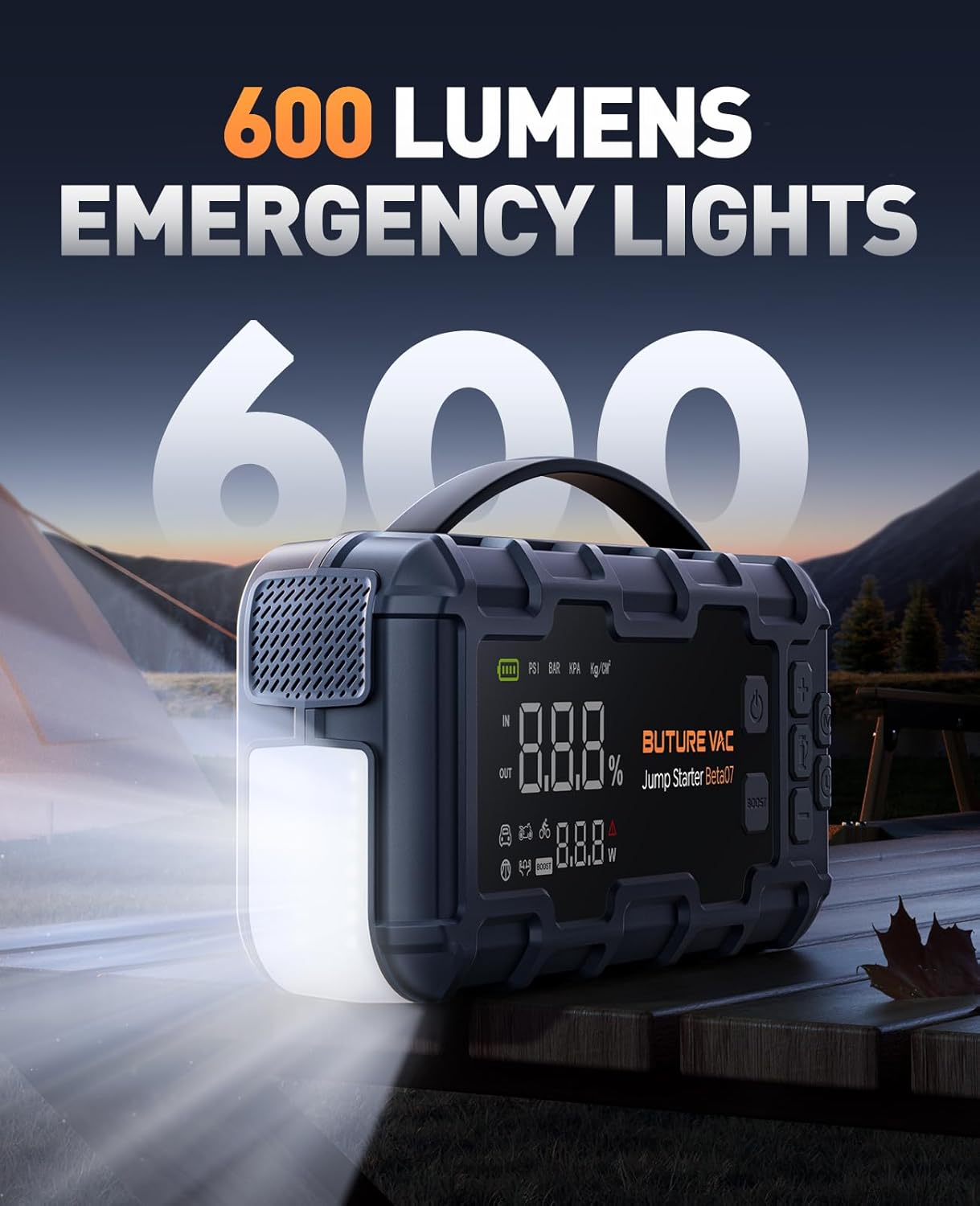 10-in-1 Portable Car Battery Jump Starter Review