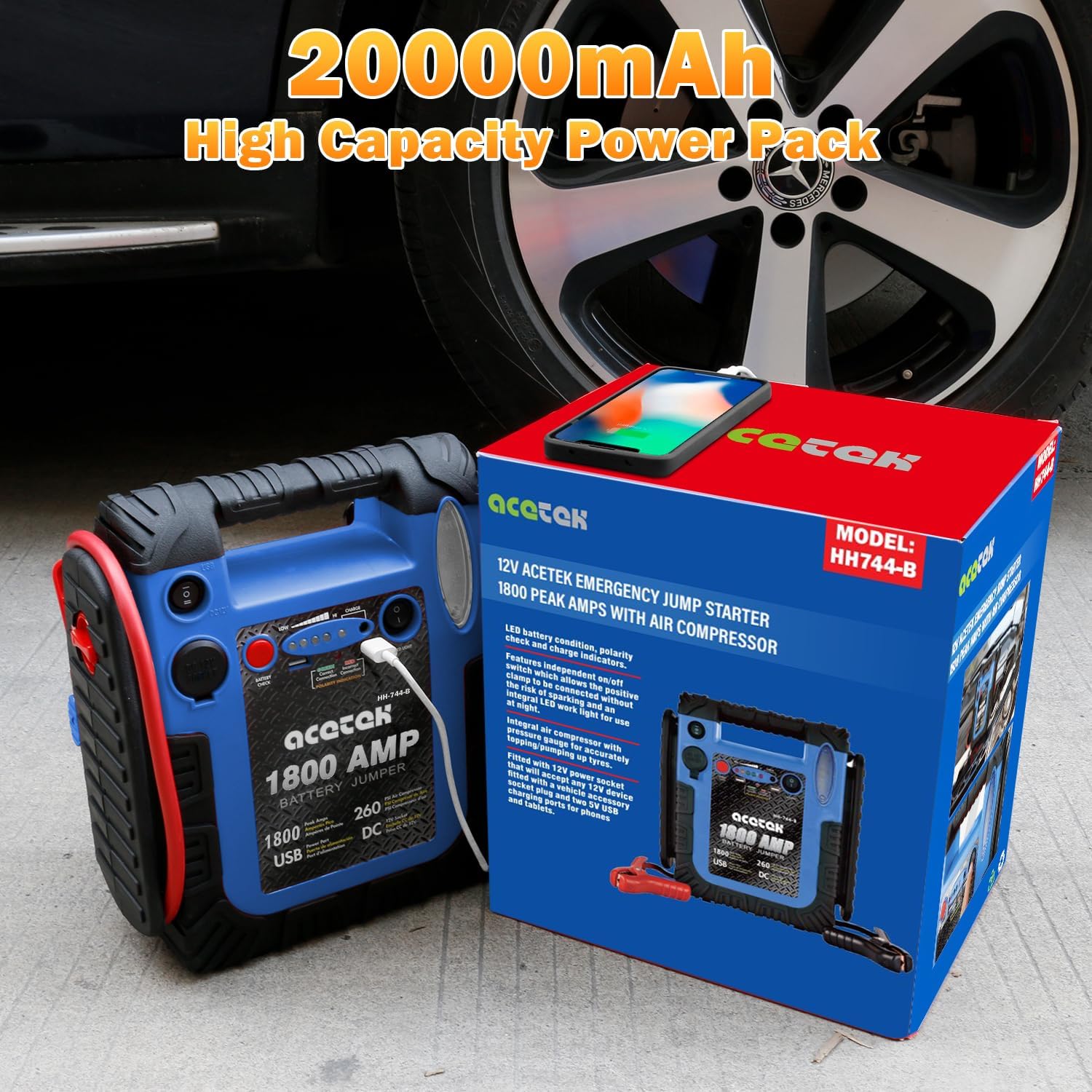 1800 Amp Jump Starter Review