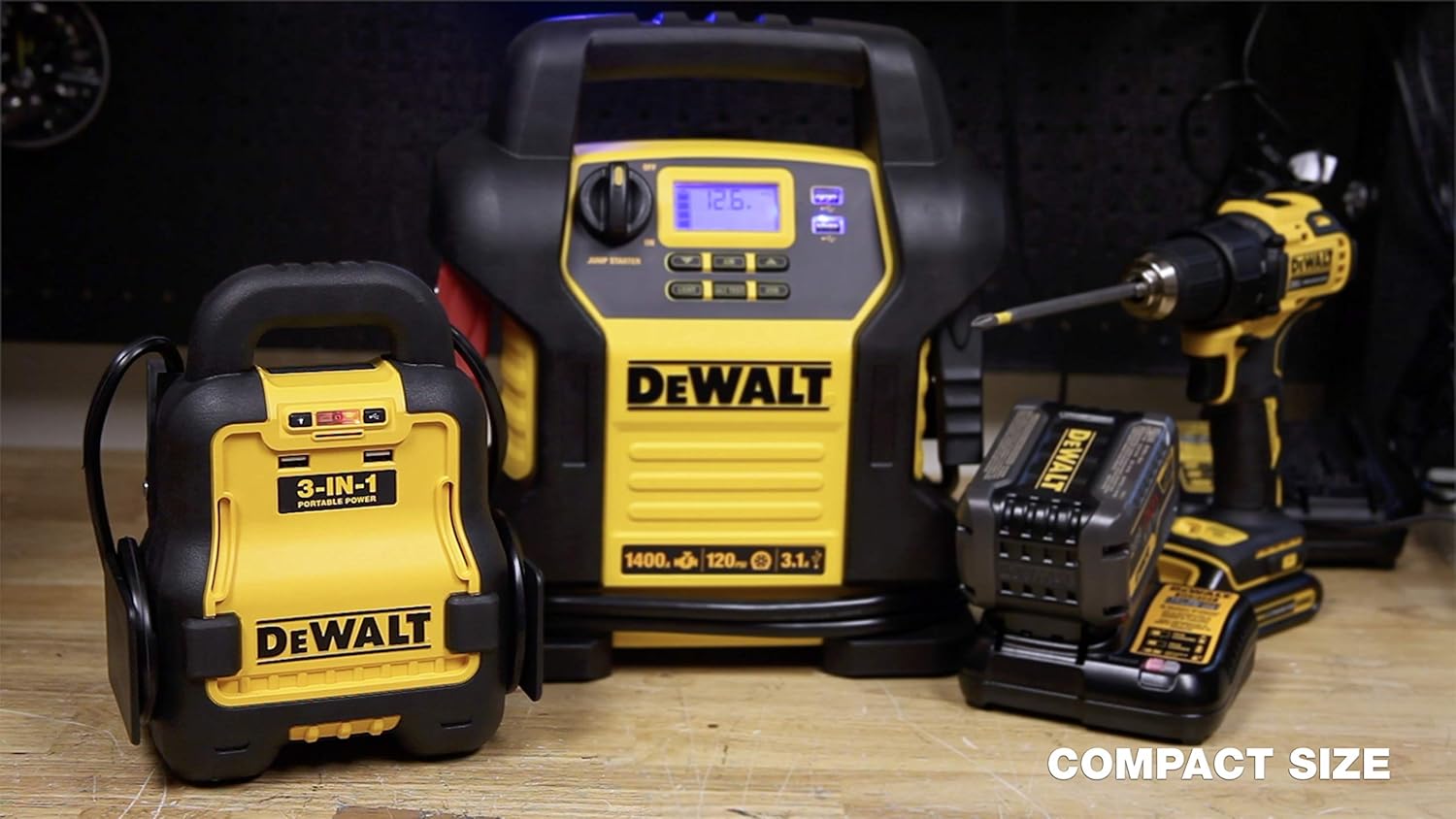20-Volt Battery Booster/Jump Starter