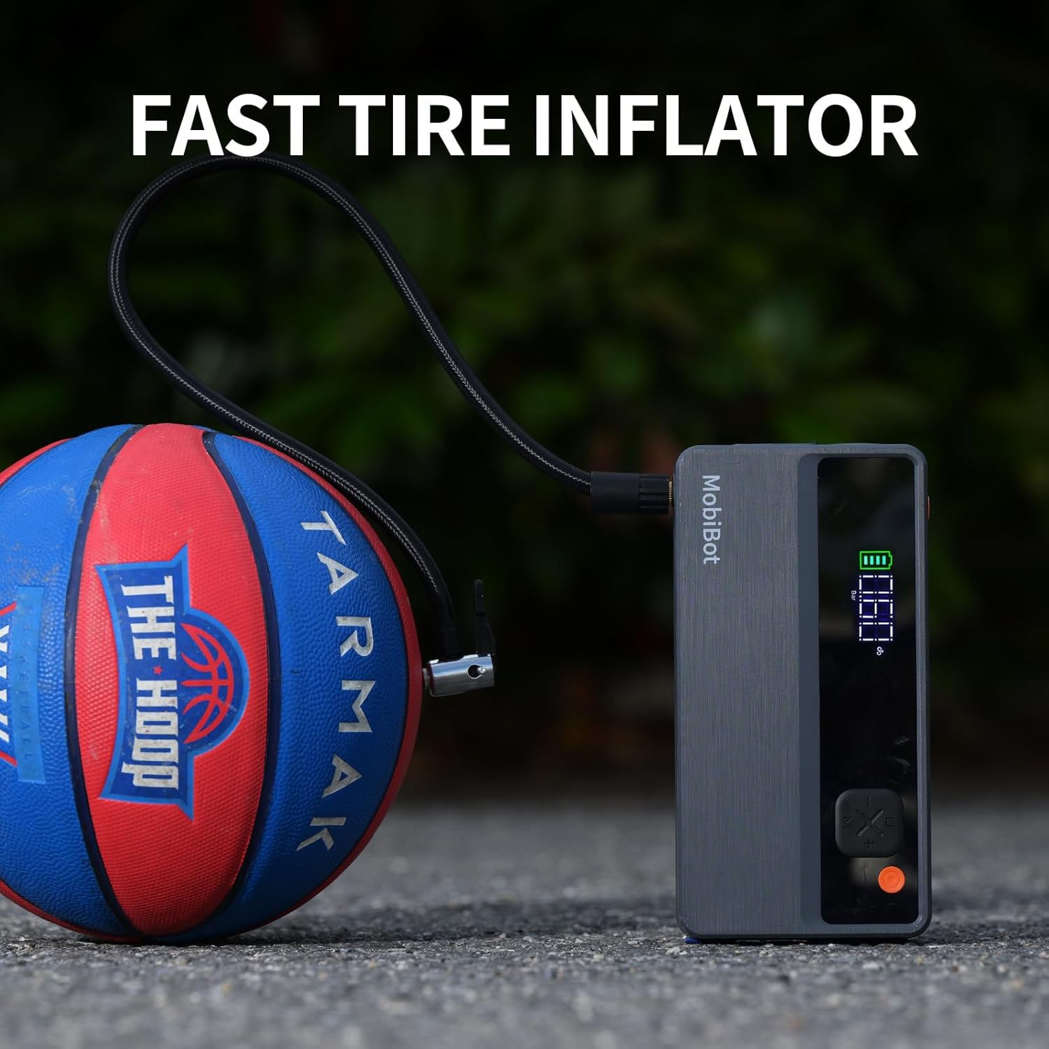 4-in-1 Jump Starter with Air Compressor, Portable Car Battery Charger 1500A Compact Jumper Starter Box Booster Pack up to 6.0L Gas or 3.5L Diesel engine,150 PSI Cordless Tire Inflator Air Pump