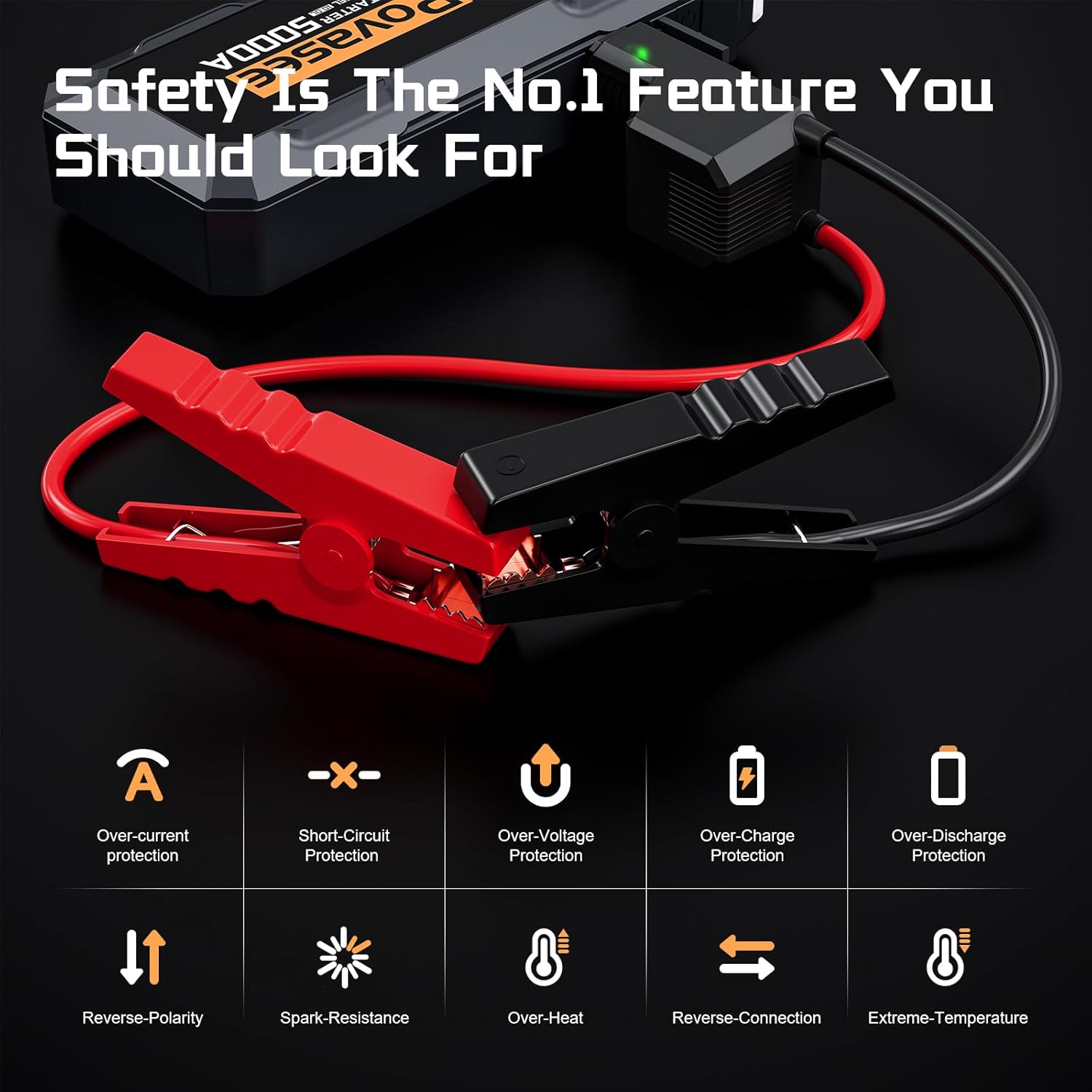 5000A Jump Starter Povasee Review