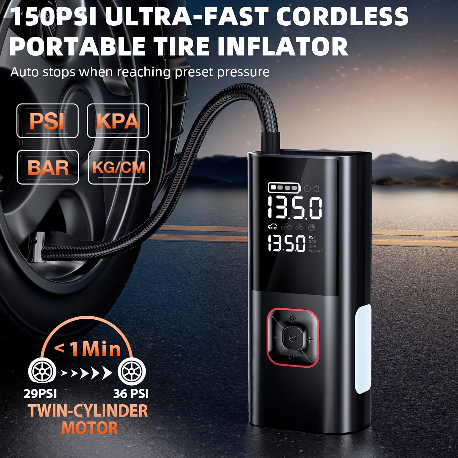 5000A Portable Car Battery Jump Starter Review