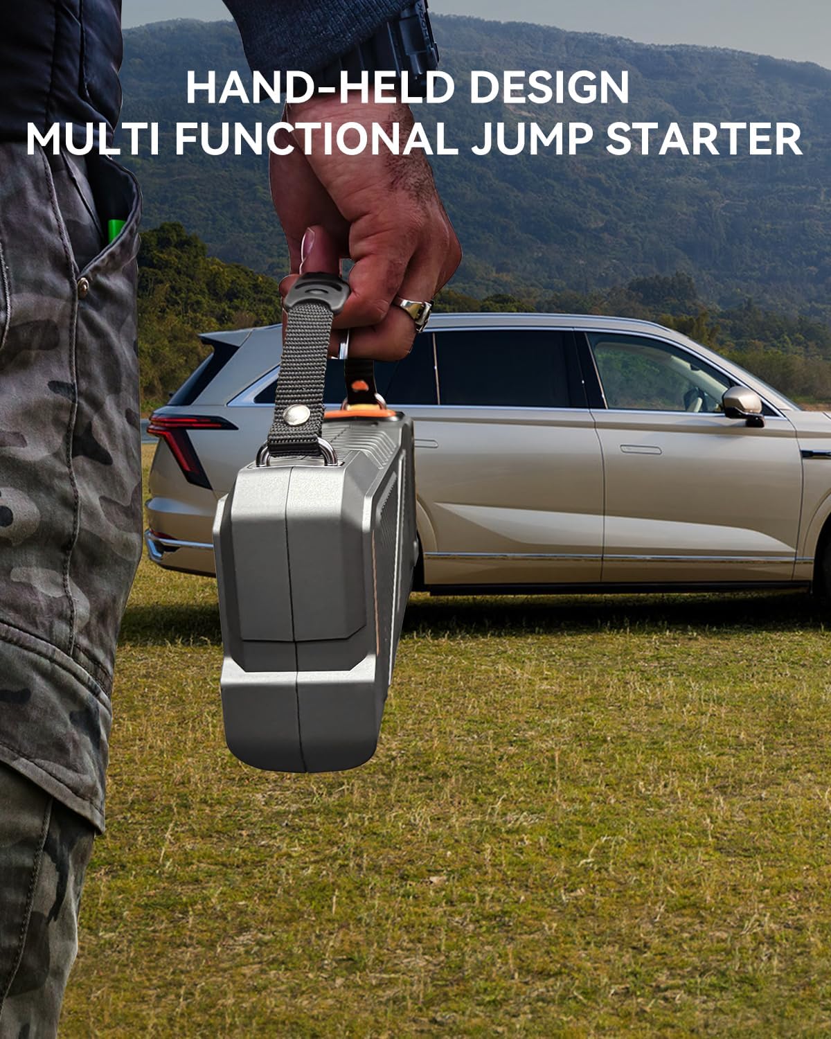 9000A Jump Starter with Air Compressor, Car Battery Charger Portable Jump Box for Car with 150PSI Tire Inflator, Power Pack Jumpstart 12V Vehicle for All Gas/12L Diesel w/Extended Jumper Cable 9000A Jump Starter with Air Compressor, Car Battery Charger Portable Jump Box for Car with 150PSI Tire Inflator, Power Pack Jumpstart 12V Vehicle for All Gas/12L Diesel w/Extended Jumper Cable